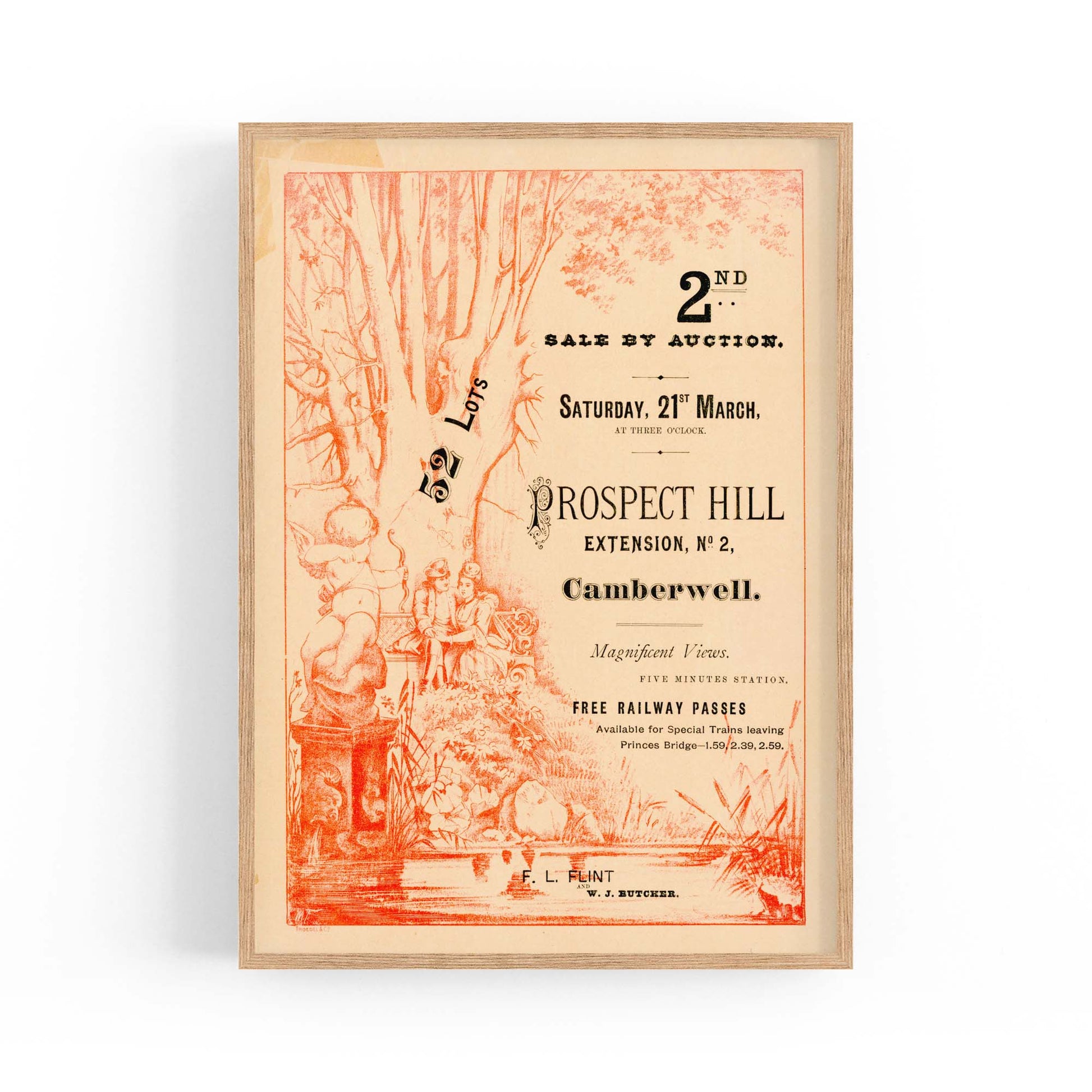 Camberwell Melbourne Vintage Real Estate Ad Art #3 - The Affordable Art Company