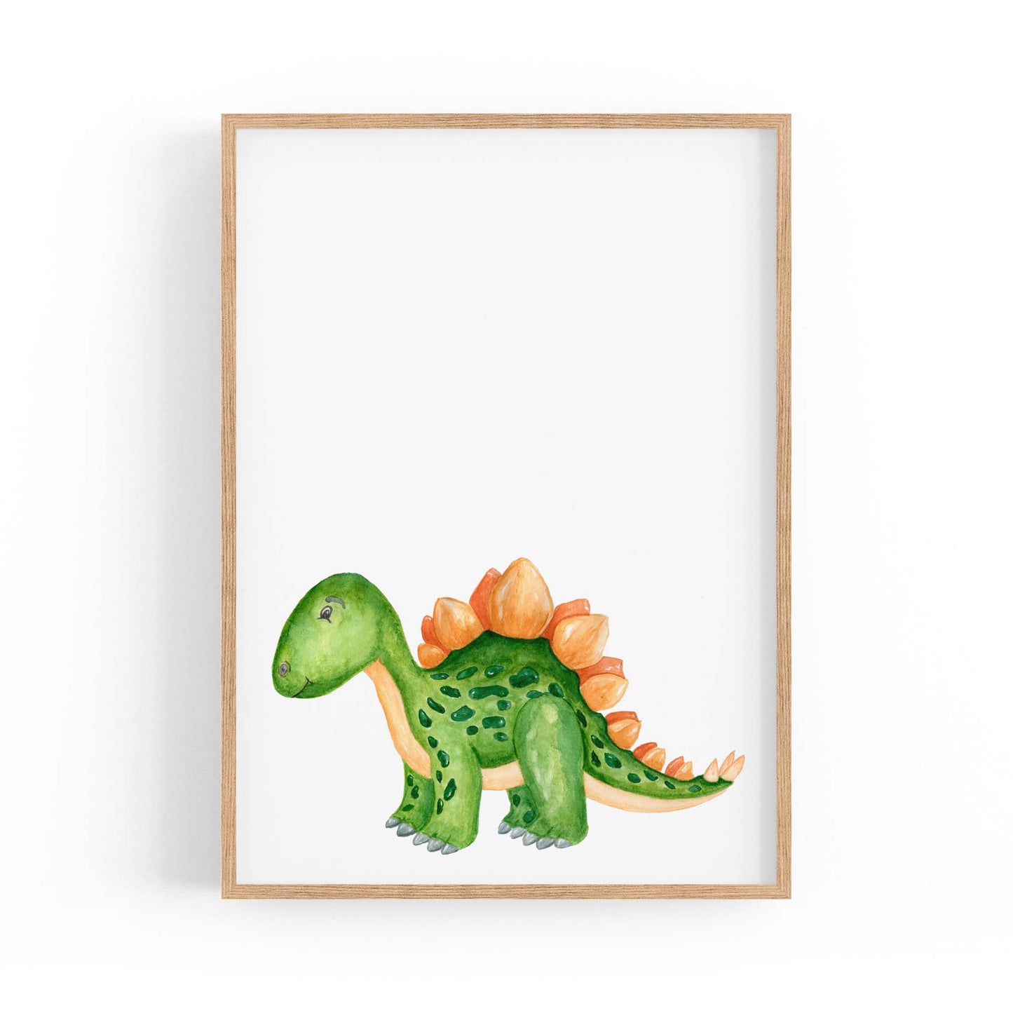 Cute Cartoon Dinosaur Boys Bedroom Wall Art #13 - The Affordable Art Company