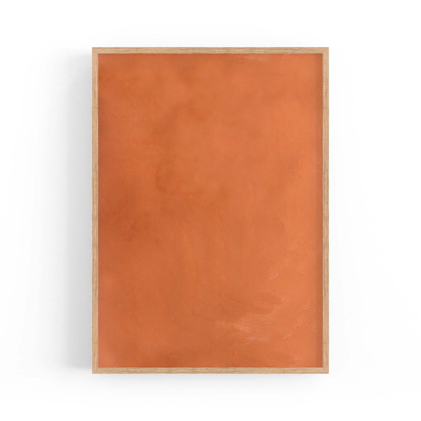 Terracotta Painting Abstract Minimal Wall Art #2 - The Affordable Art Company