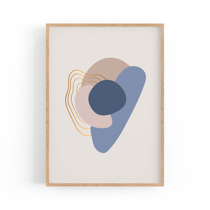 Pale Abstract Shapes Wall Art #8 - The Affordable Art Company