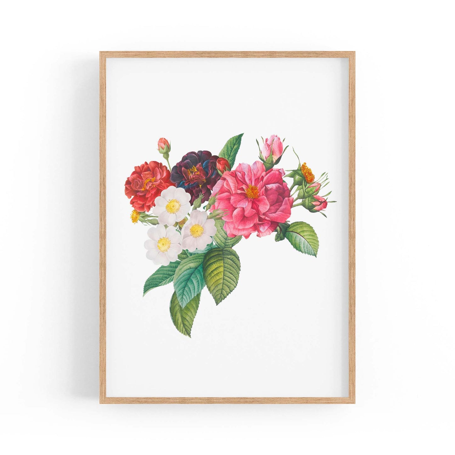 Botanical Flower Painting Floral Kitchen Wall Art #2 - The Affordable Art Company