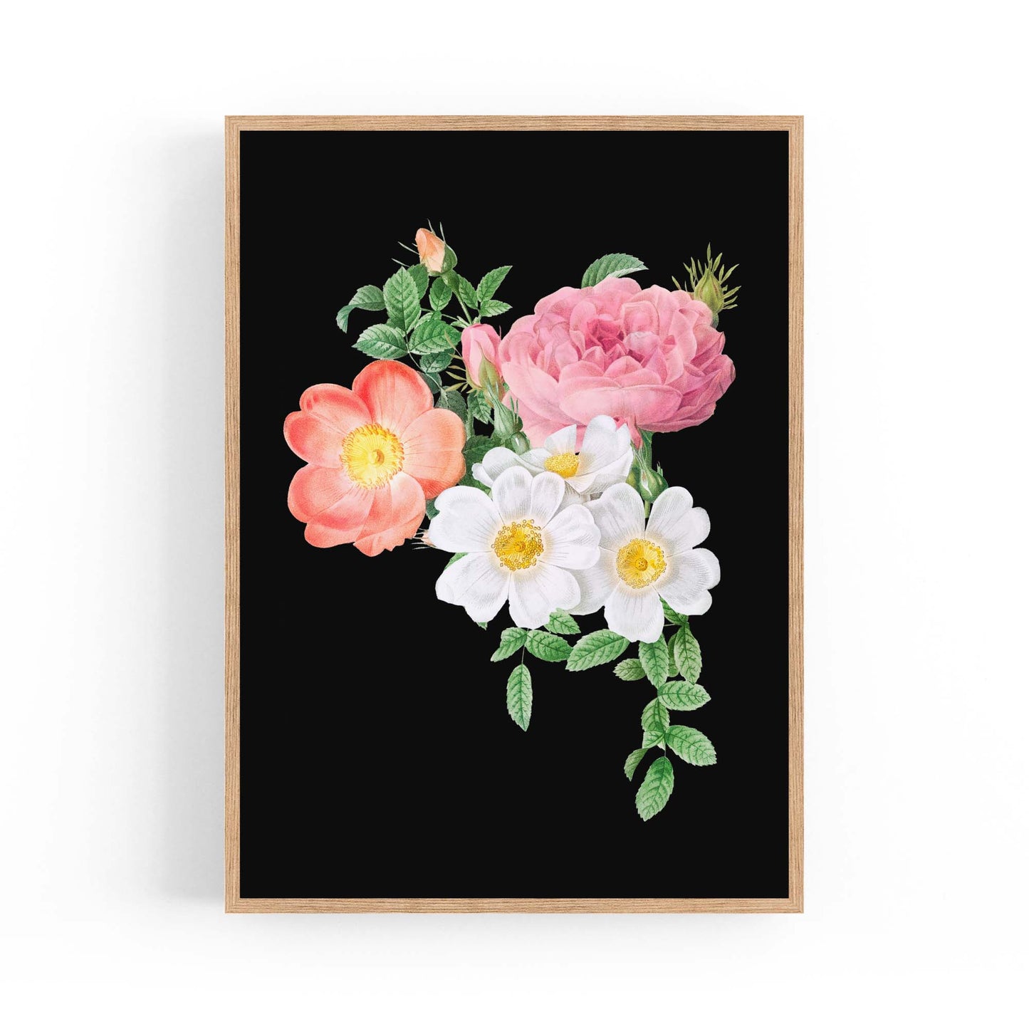 Botanical Flower Painting Floral Kitchen Wall Art #9 - The Affordable Art Company