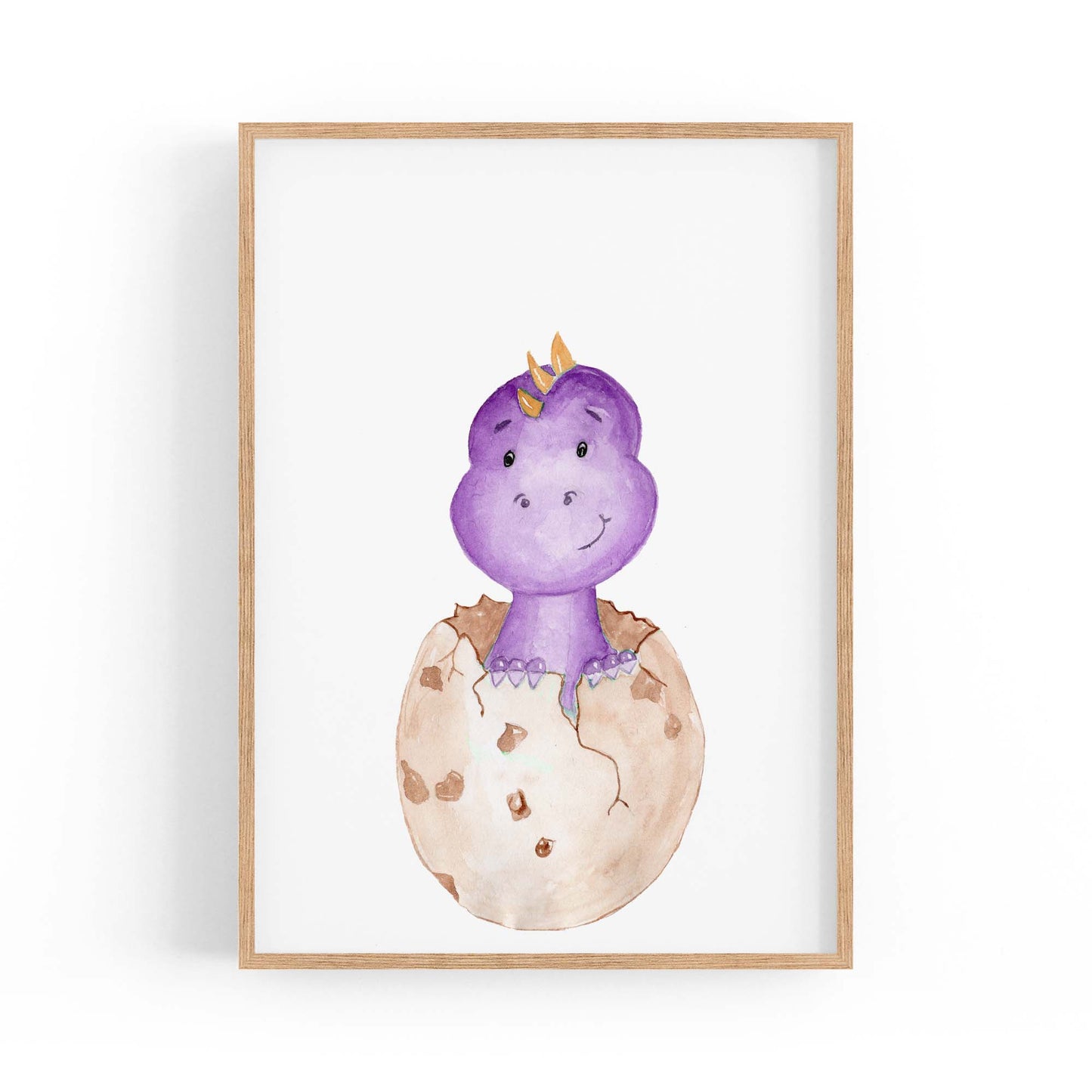 Cute Cartoon Dinosaur Boys Bedroom Wall Art #8 - The Affordable Art Company
