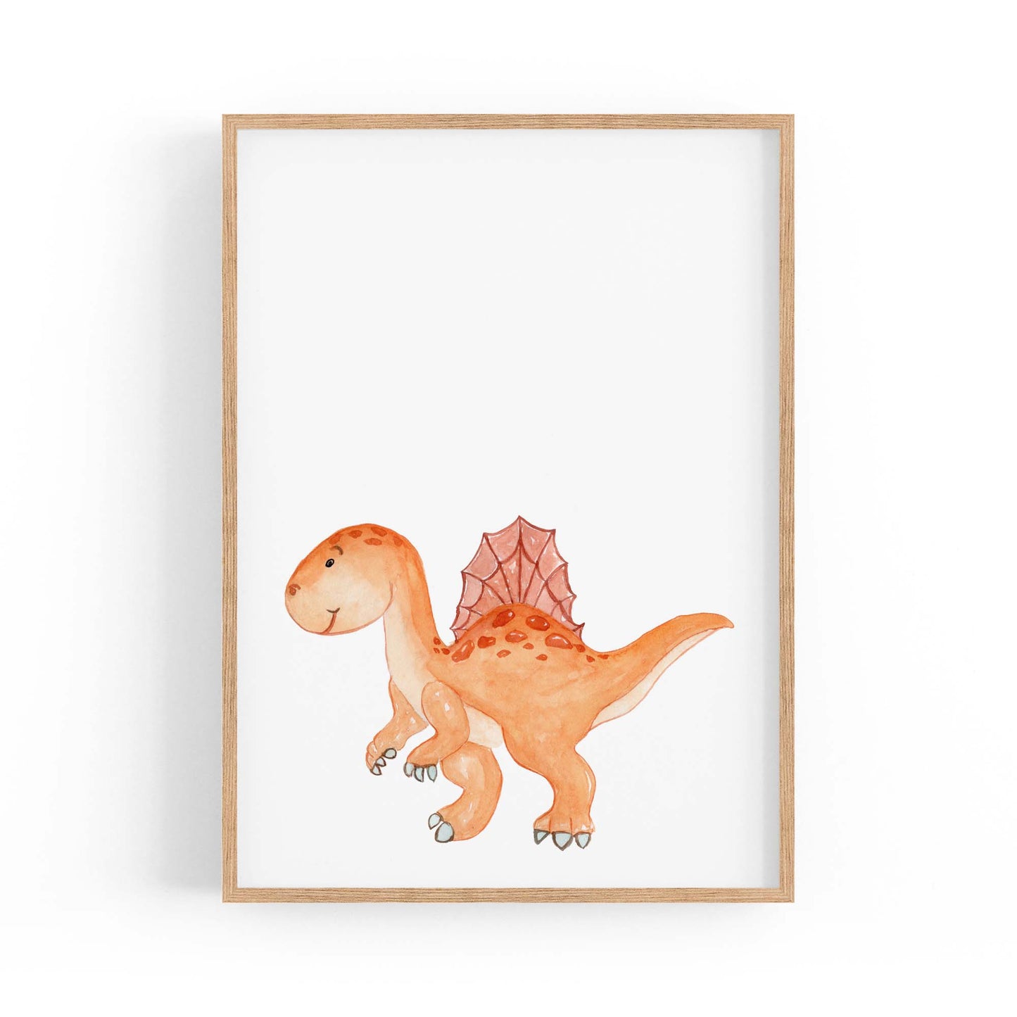 Cute Cartoon Dinosaur Boys Bedroom Wall Art #9 - The Affordable Art Company