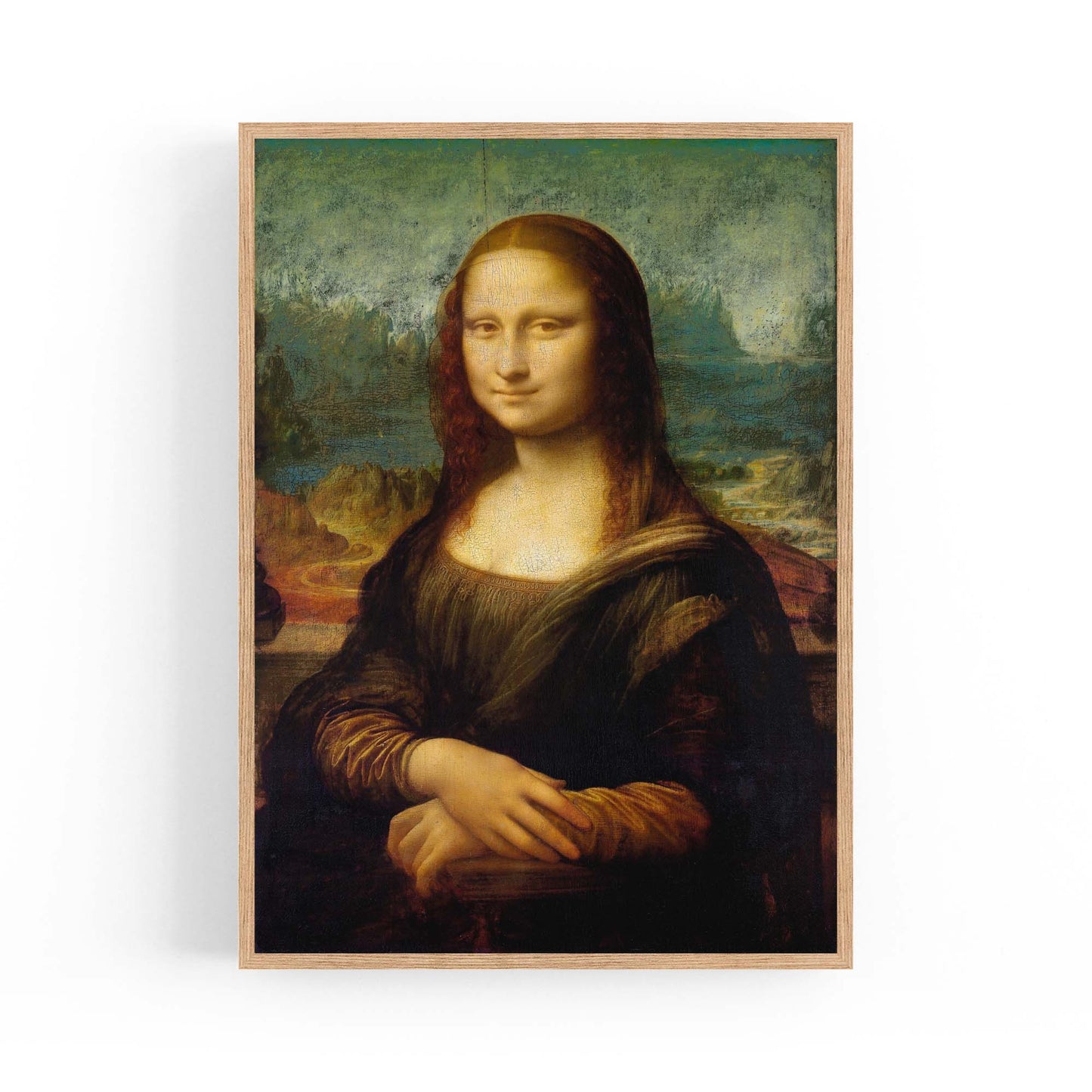 Mona Lisa Famous Painting High Quality Wall Art - The Affordable Art Company