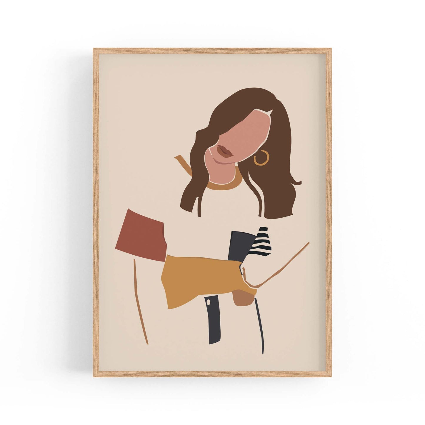 Born In The 80s Retro Fashion Bedroom Wall Art - The Affordable Art Company