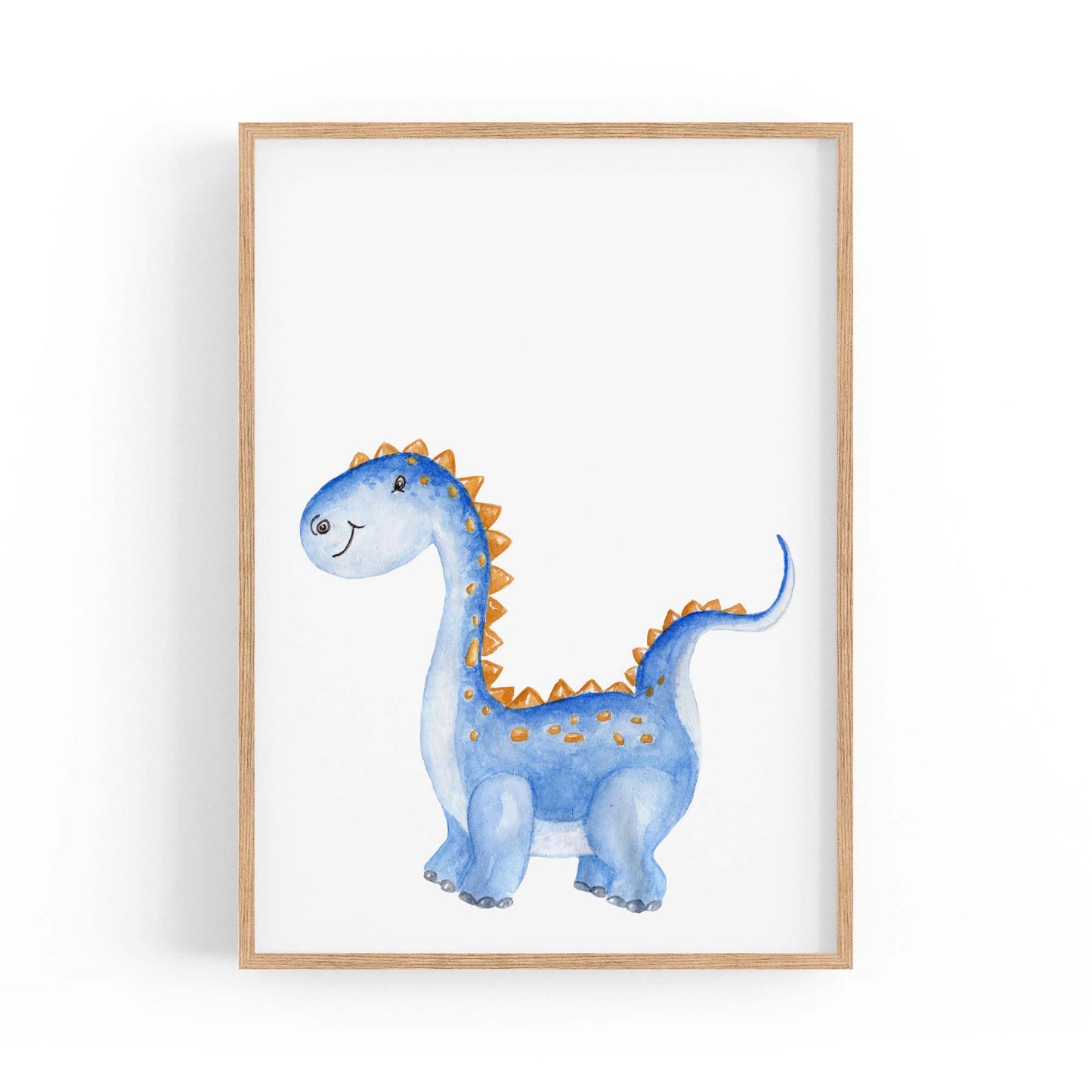 Cute Cartoon Dinosaur Boys Bedroom Wall Art #12 - The Affordable Art Company