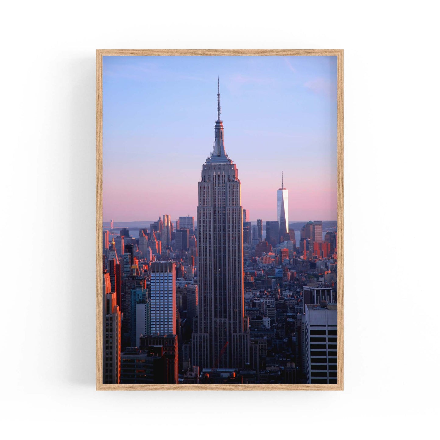 Empire State Building New York Photograph Wall Art - The Affordable Art Company