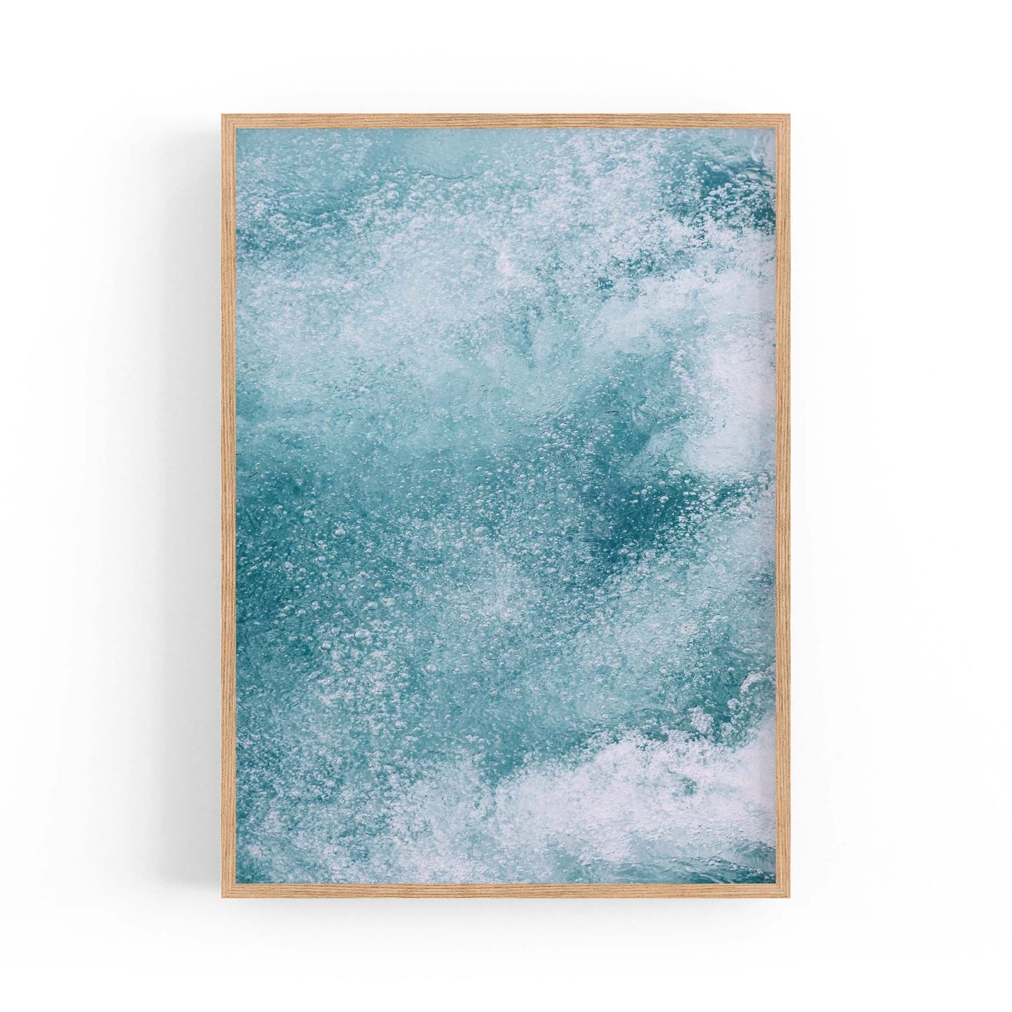 Crashing Waves Water Wall Art Print - The Affordable Art Company