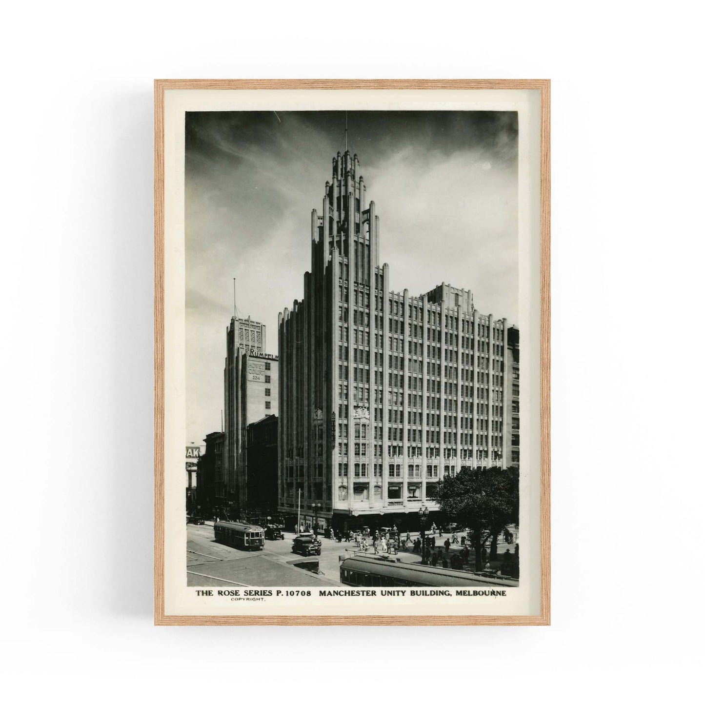 Manchester Unity Building, Melbourne Vintage Art - The Affordable Art Company