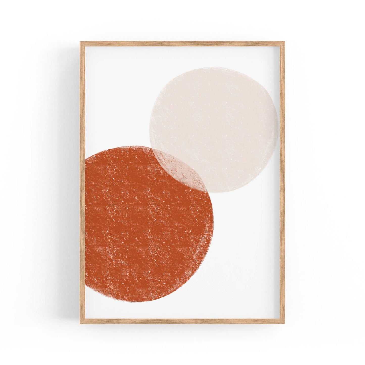 Modern Abstract Shape Minimal Retro Wall Art #5 - The Affordable Art Company