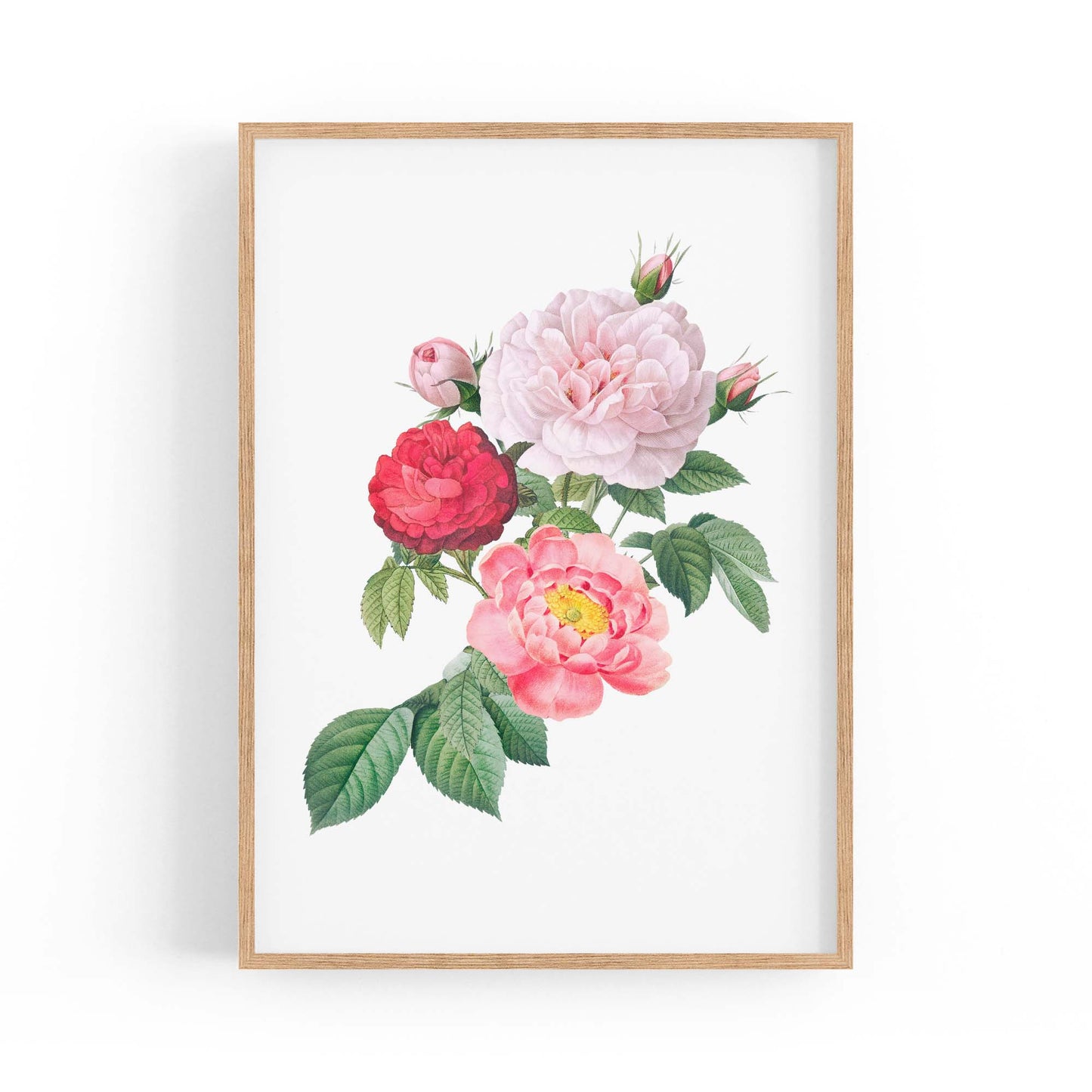 Botanical Flower Painting Floral Kitchen Wall Art #1 - The Affordable Art Company