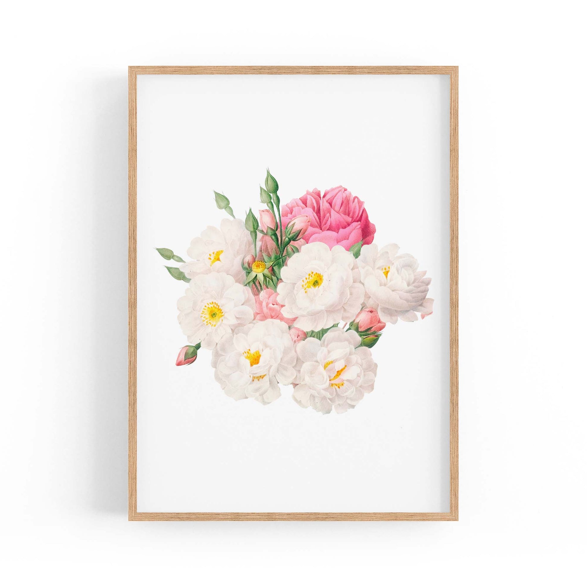 Botanical Flower Painting Floral Kitchen Wall Art #3 - The Affordable Art Company