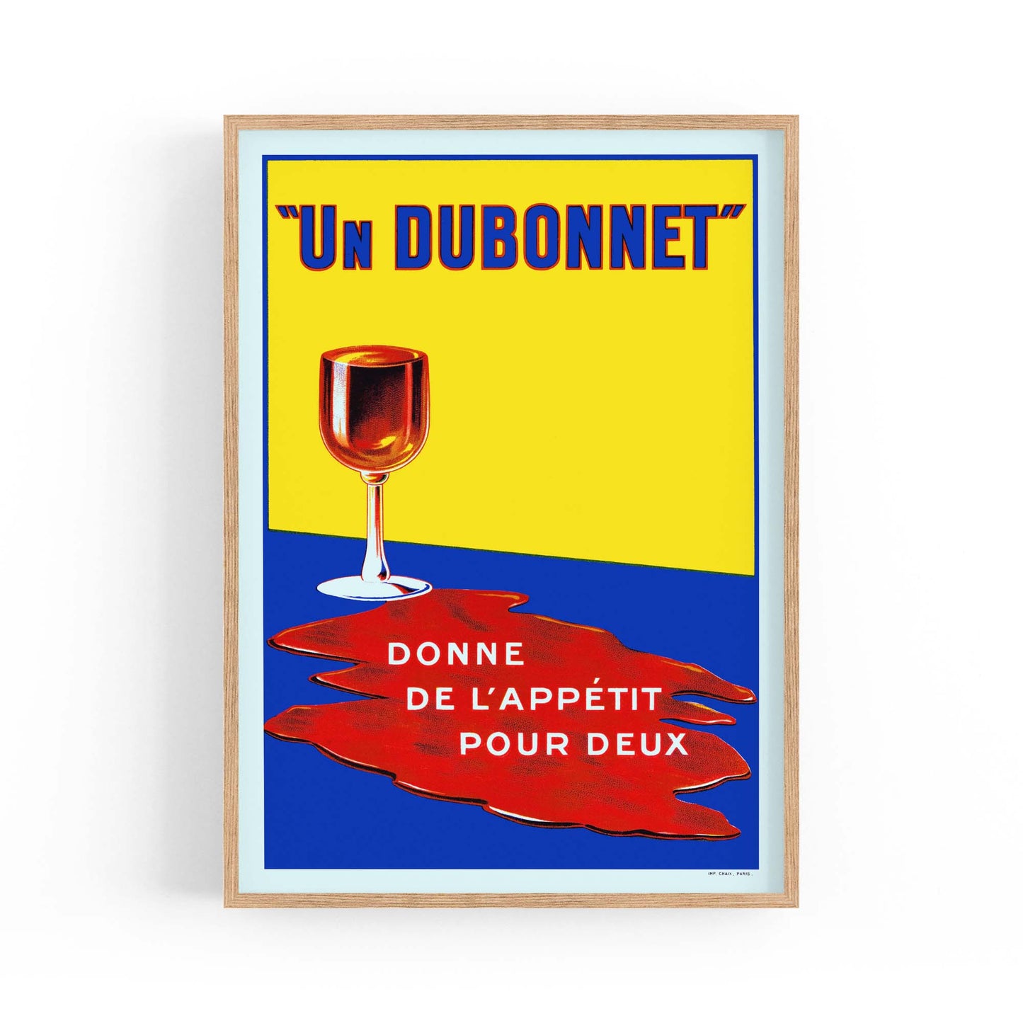 Dubonnet Aperitif Vintage Alcohol Advert Wall Art - The Affordable Art Company