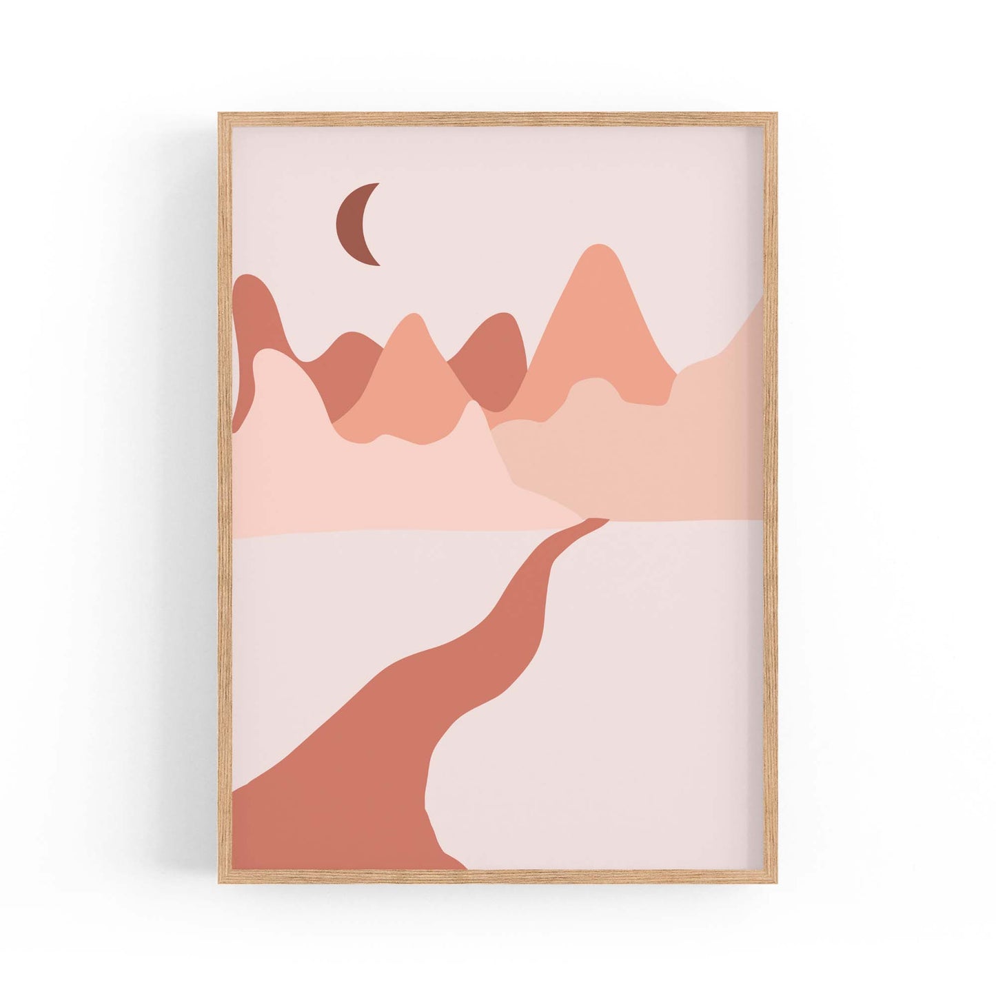 Mountain Road Wall Art - The Affordable Art Company