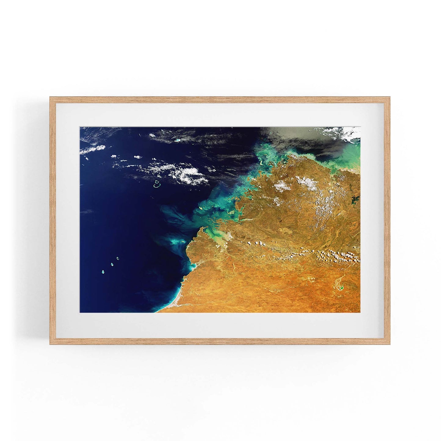 The Kimberley Australia Aerial Photograph Wall Art - The Affordable Art Company