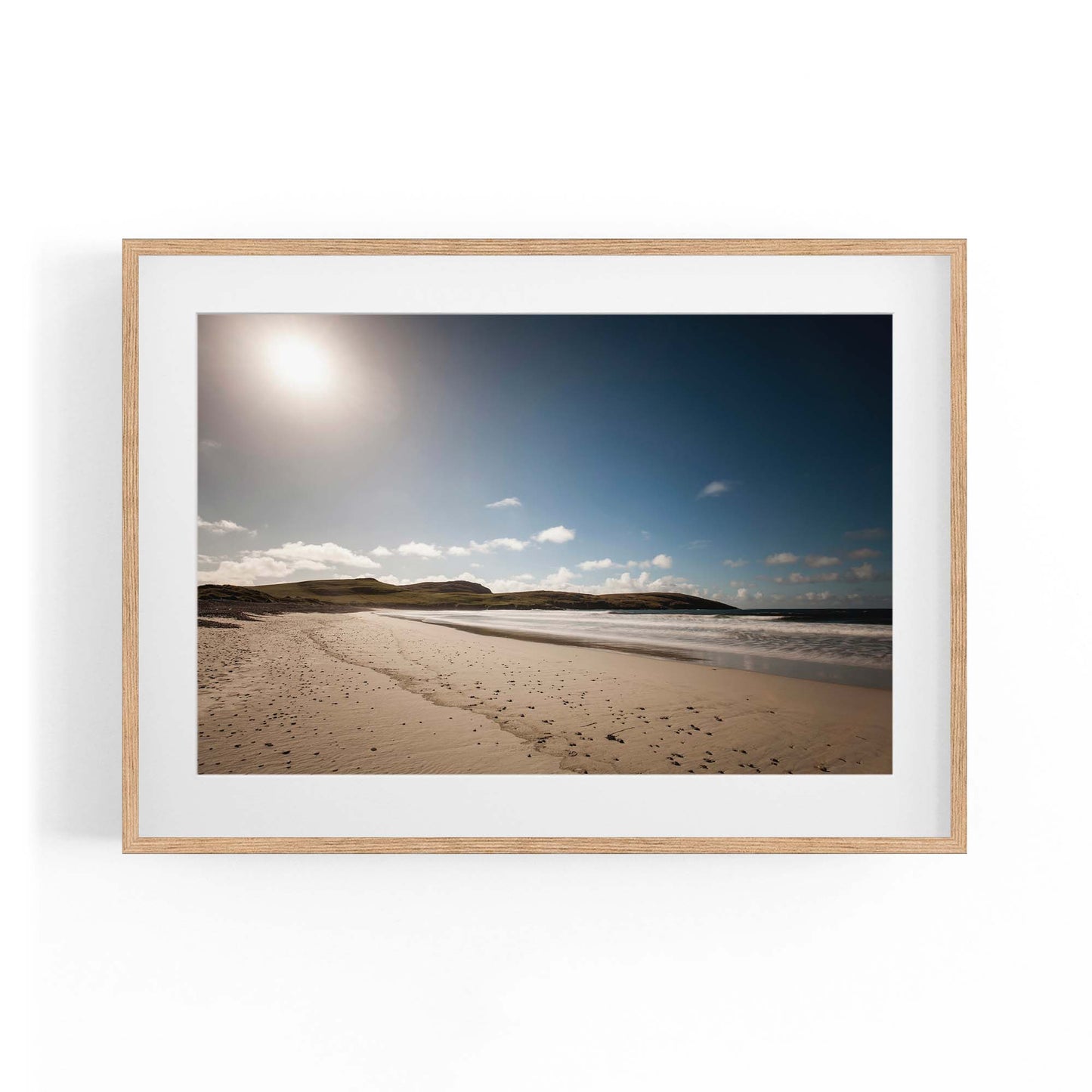 Endless Beach Coastal Photograph Wall Art - The Affordable Art Company