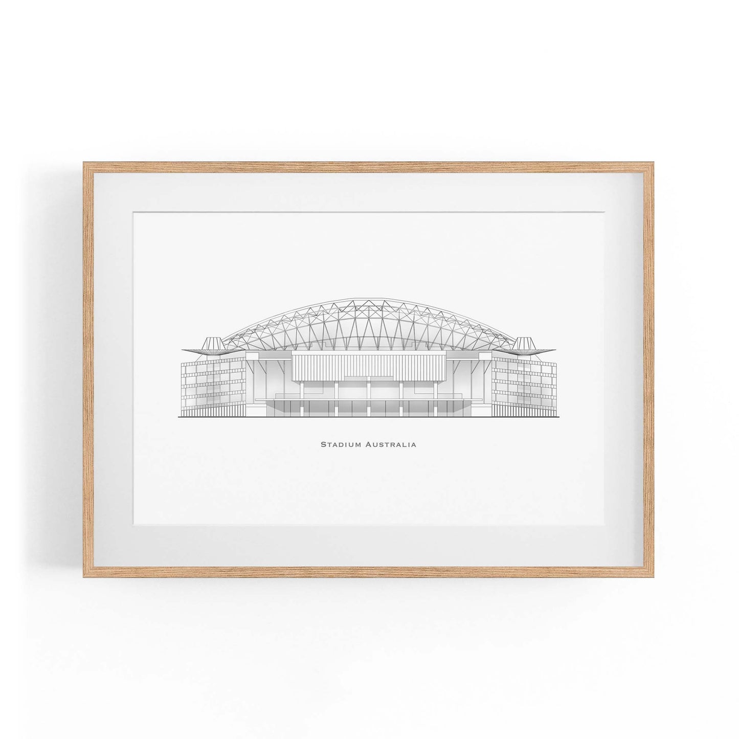 Stadium Australia, Sydney Original Wall Art - The Affordable Art Company