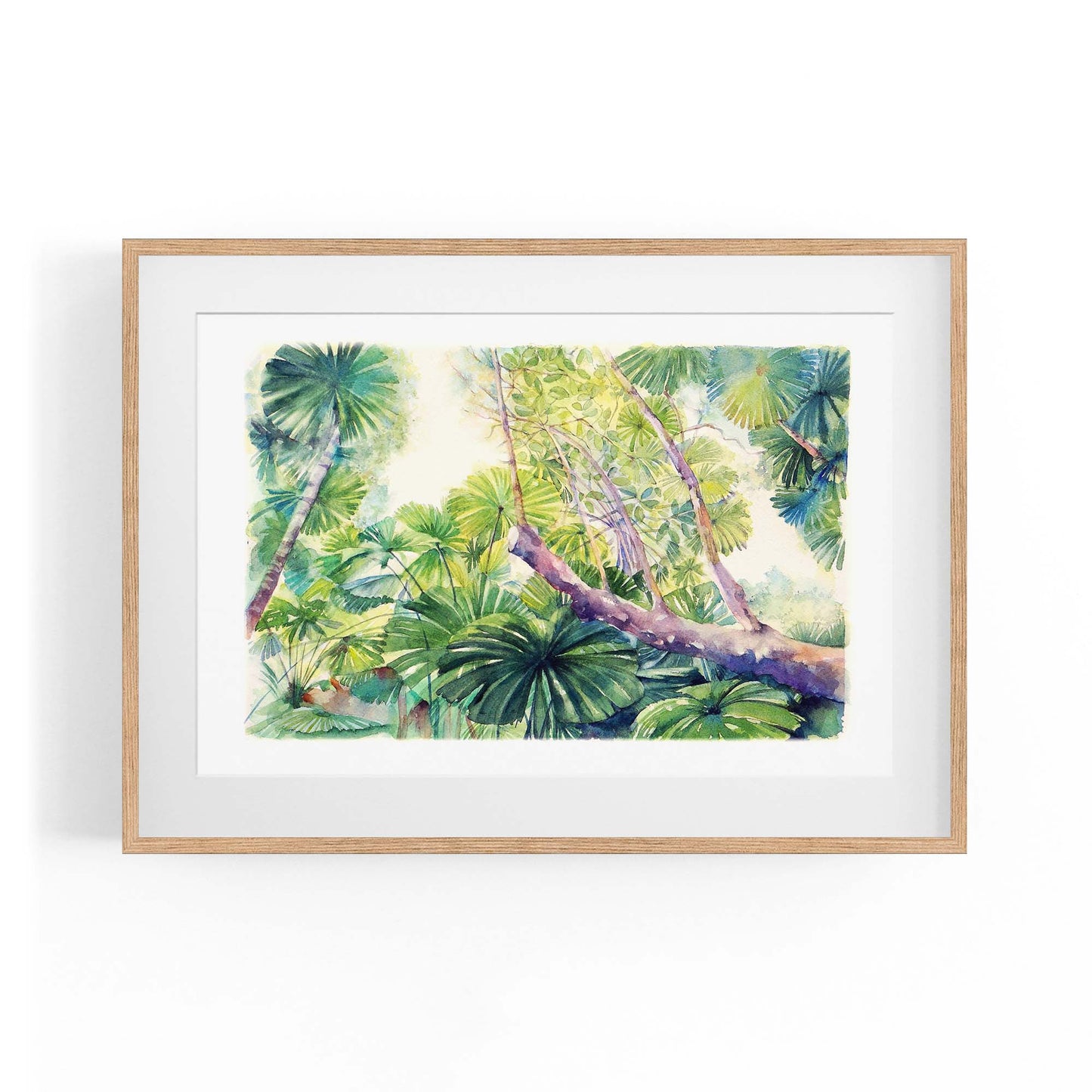 Daintree Rainforest Queensland Painting Wall Art - The Affordable Art Company