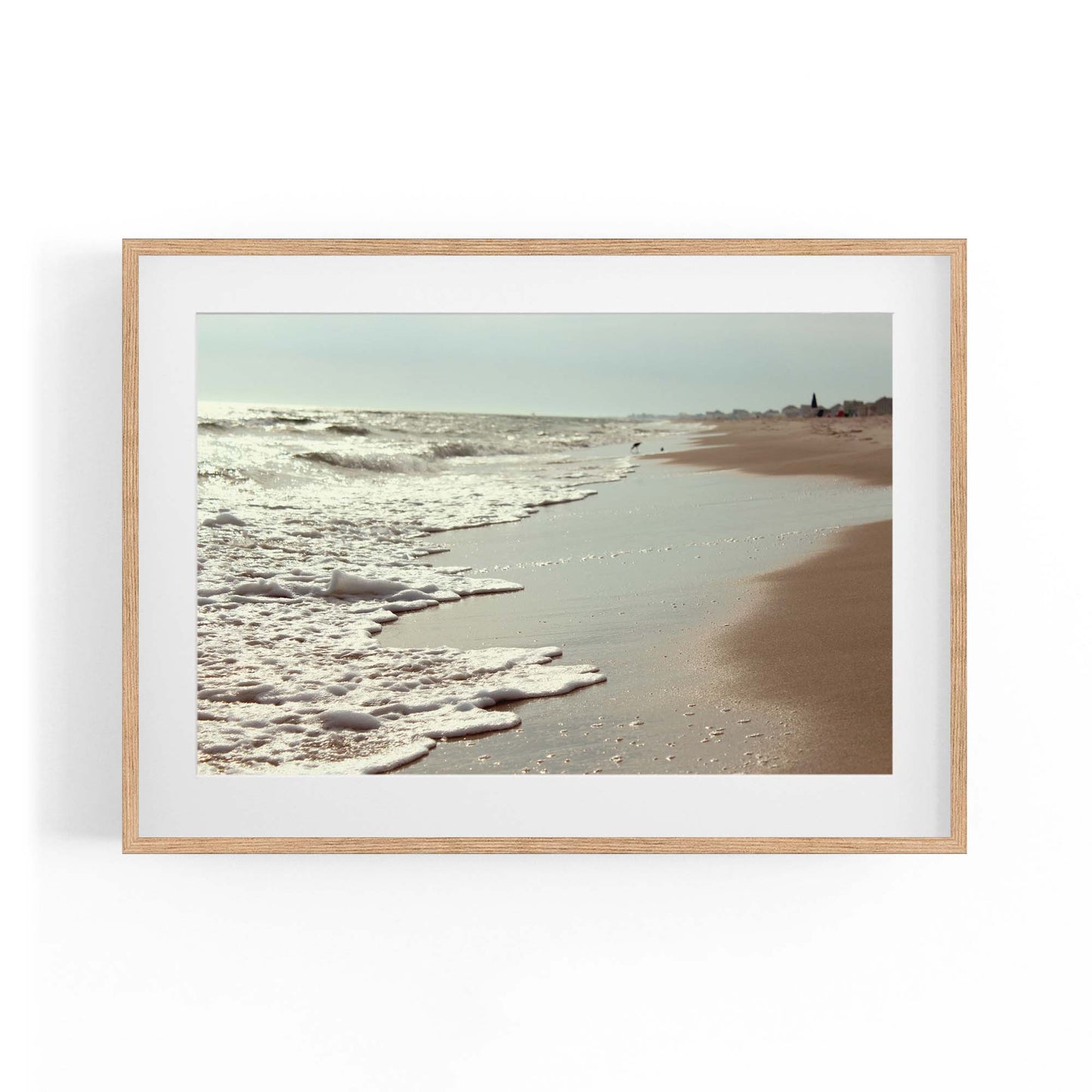 Summer Days Beach Coastal Photograph Wall Art - The Affordable Art Company