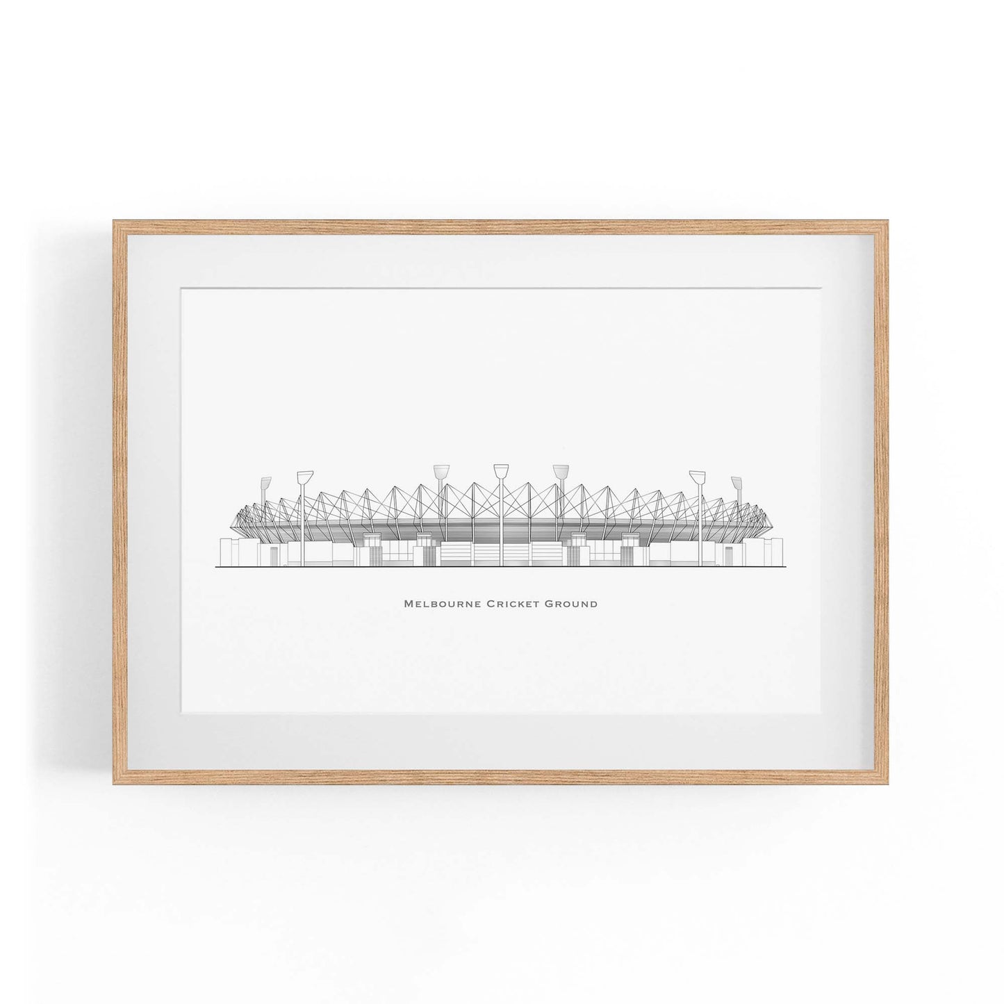 Melbourne Cricket Ground Original Wall Art - The Affordable Art Company