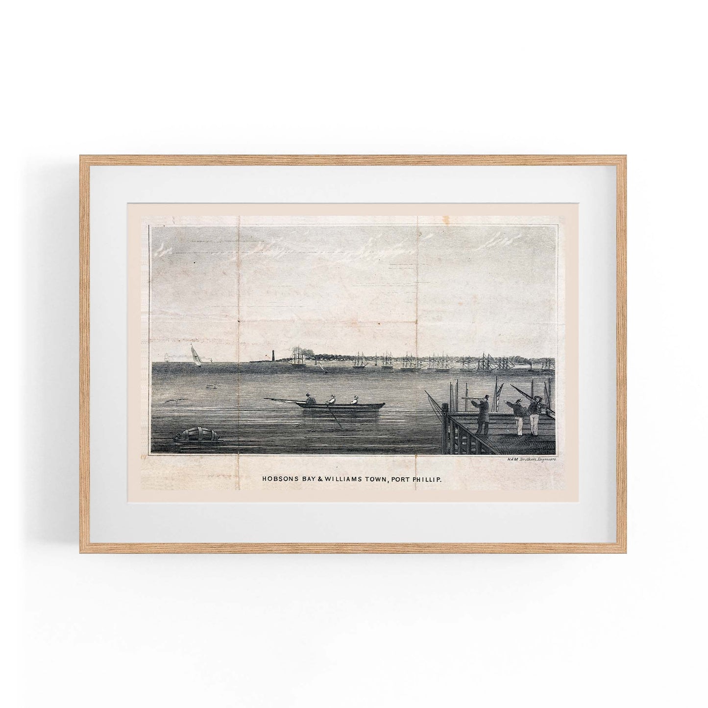 Williamstown, Melbourne Vintage Wall Art - The Affordable Art Company