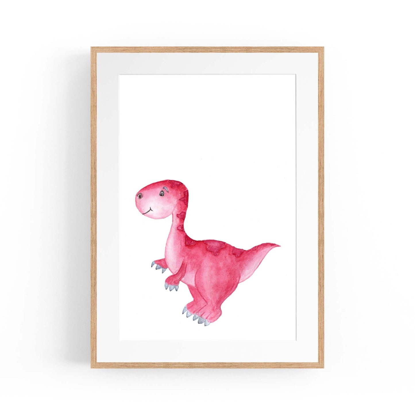 Cute Cartoon Dinosaur Boys Bedroom Wall Art #15 - The Affordable Art Company