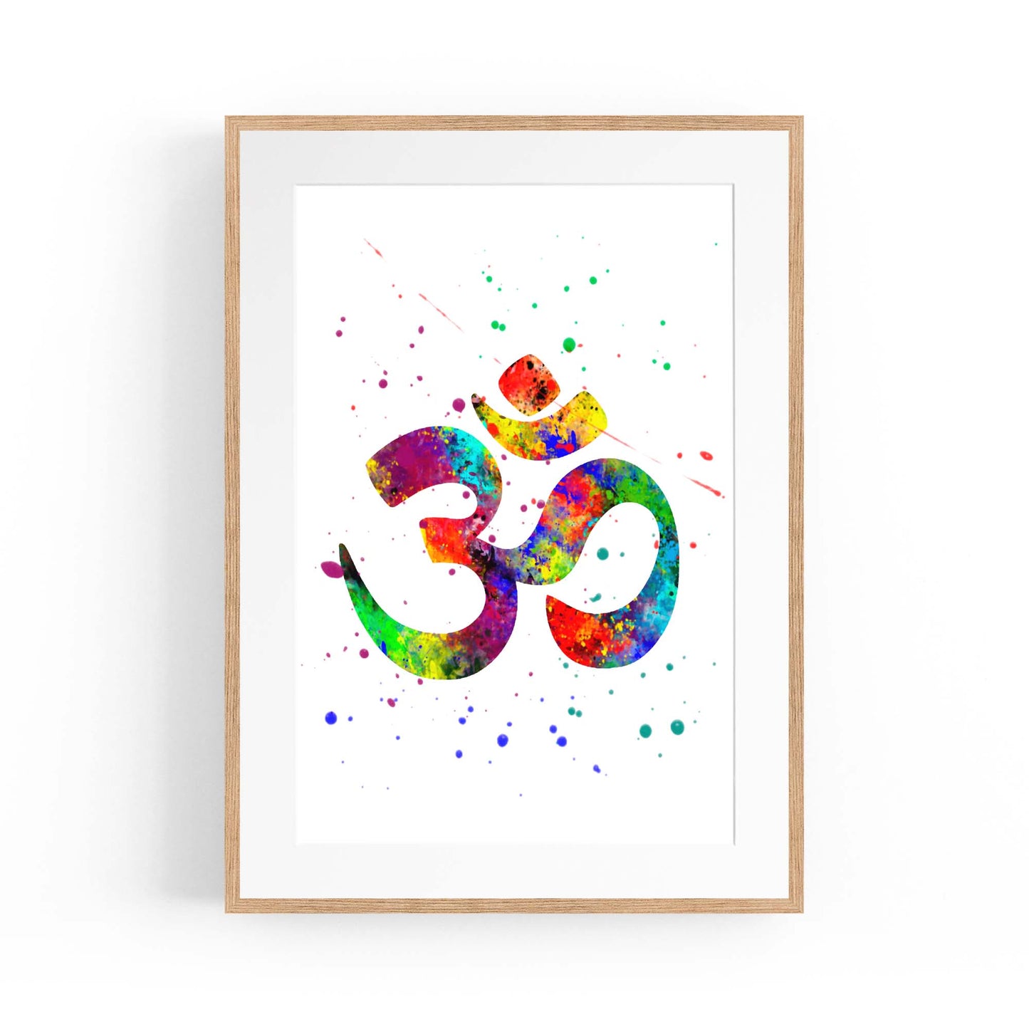 Yoga Studio Mandala Calming Yoga Buddhist Wall Art #2 - The Affordable Art Company