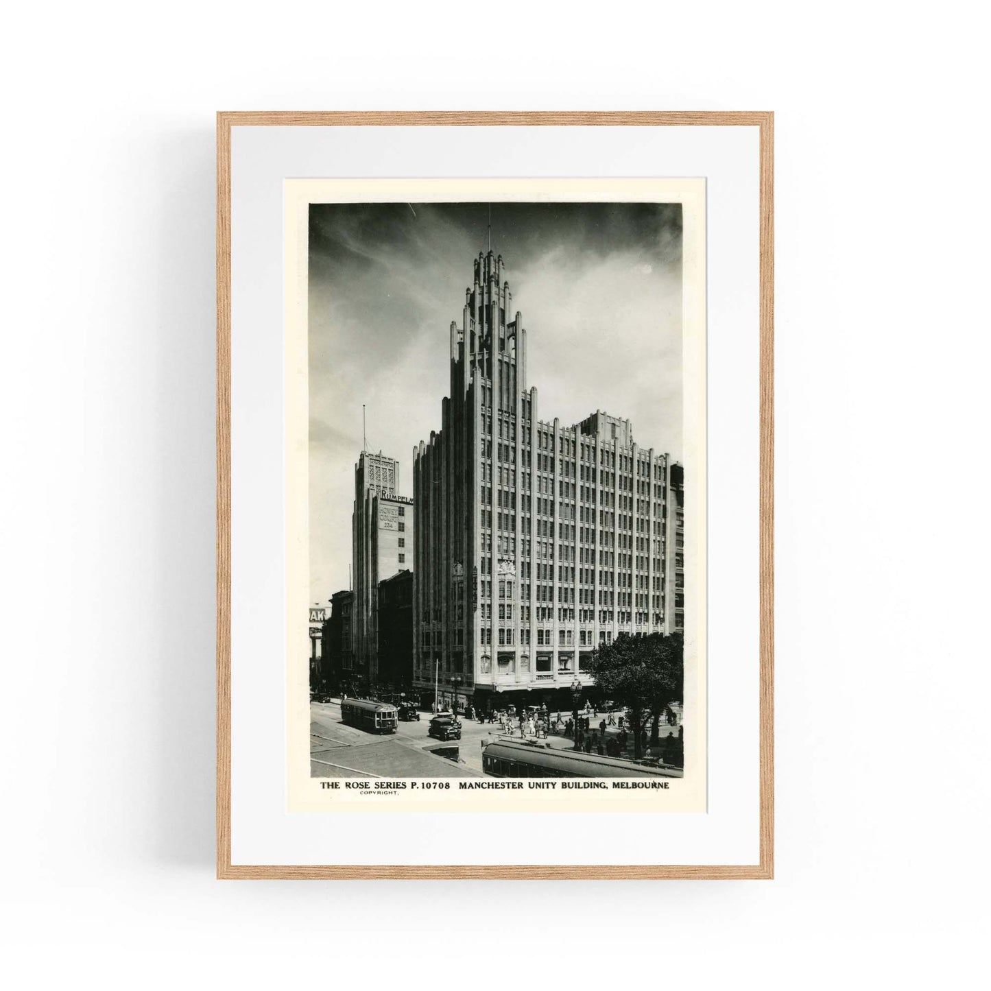 Manchester Unity Building, Melbourne Vintage Art - The Affordable Art Company