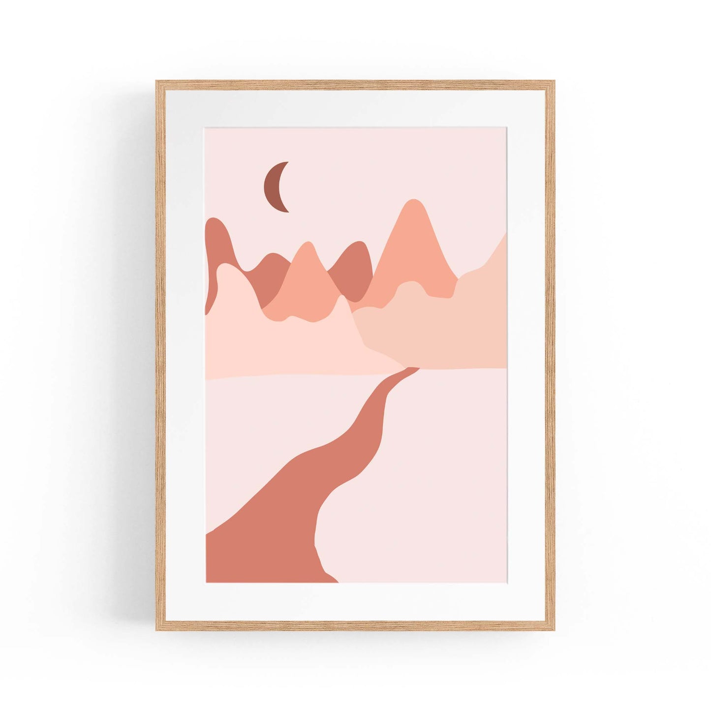 Mountain Road Wall Art - The Affordable Art Company