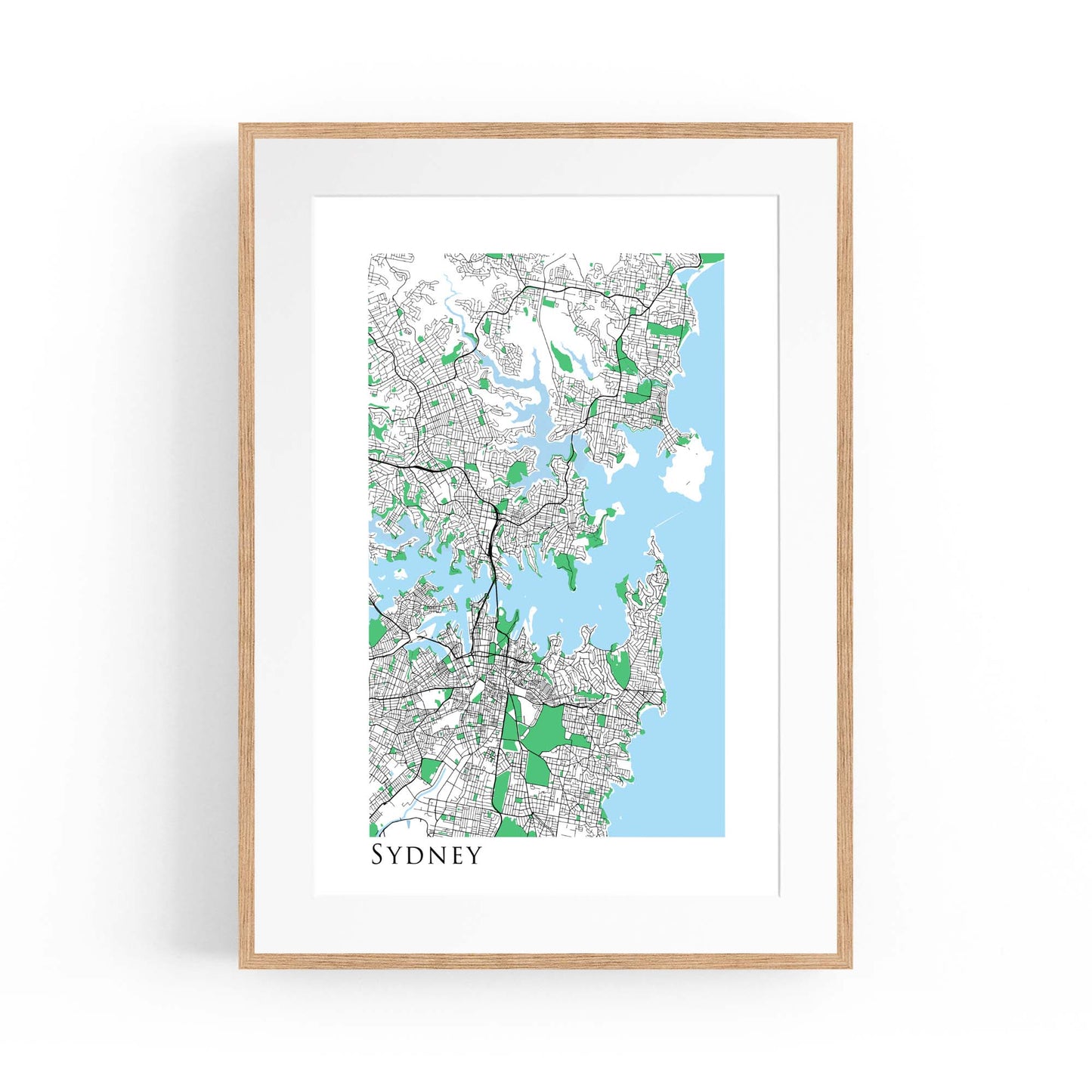 Minimal Sydney Modern New South Wales Wall Art - The Affordable Art Company