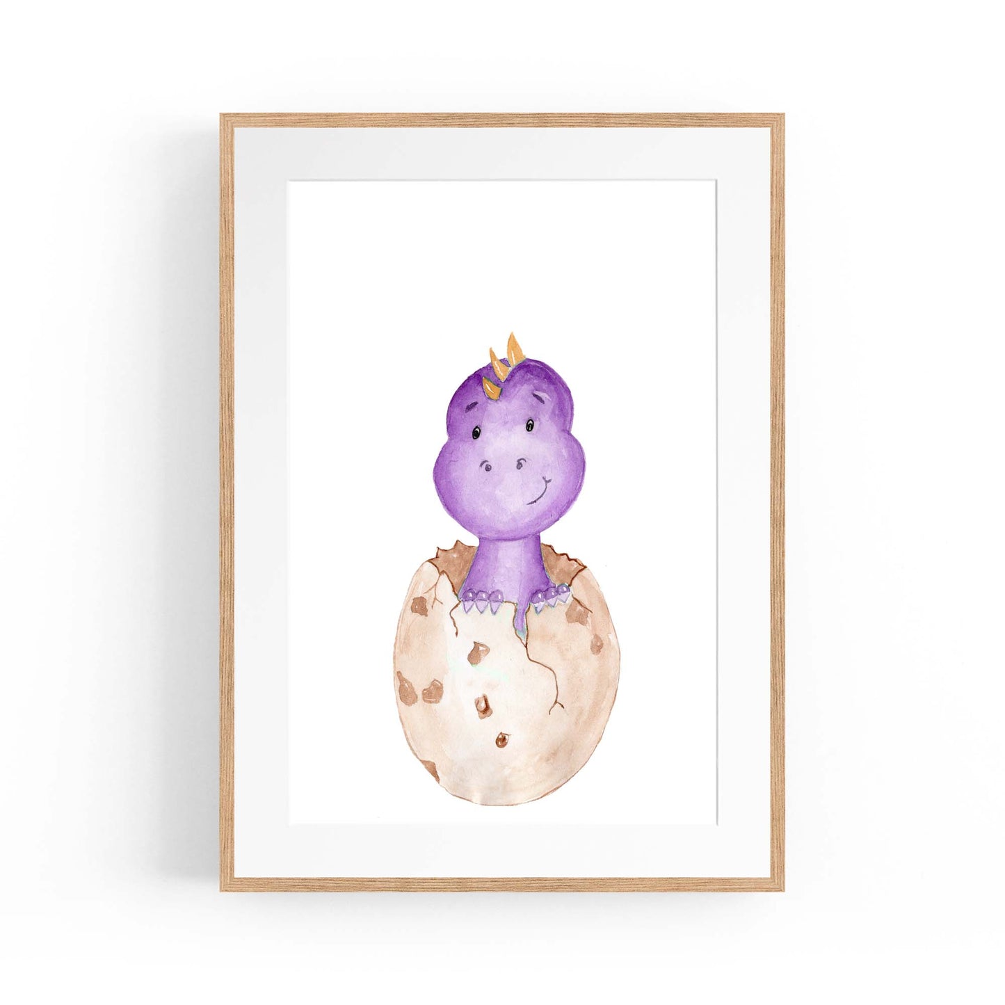 Cute Cartoon Dinosaur Boys Bedroom Wall Art #8 - The Affordable Art Company