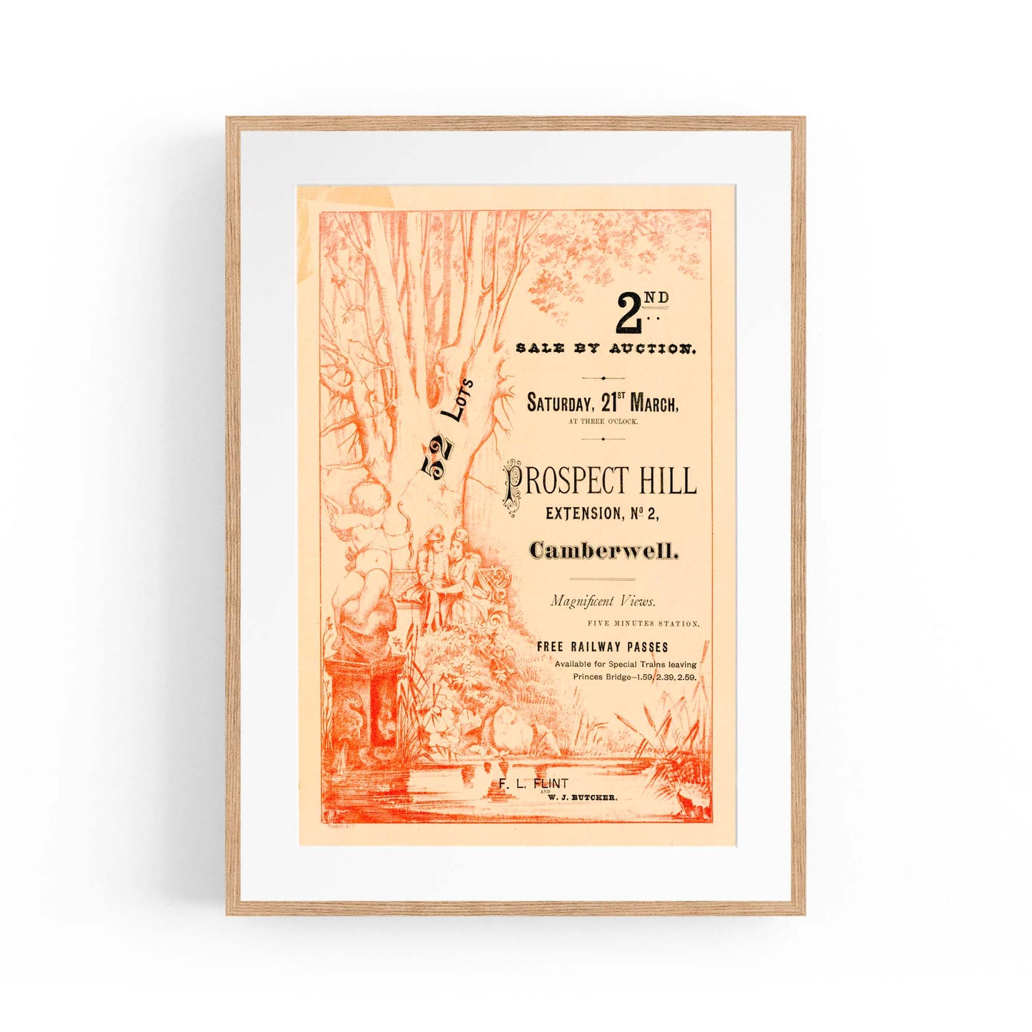 Camberwell Melbourne Vintage Real Estate Ad Art #3 - The Affordable Art Company