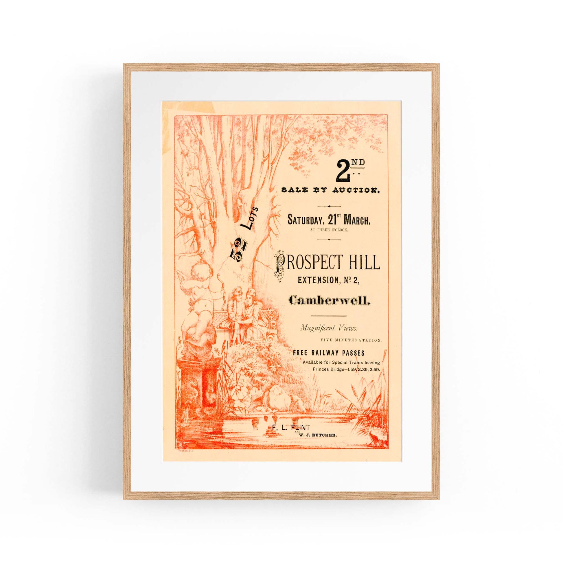 Camberwell Melbourne Vintage Real Estate Ad Art #3 - The Affordable Art Company