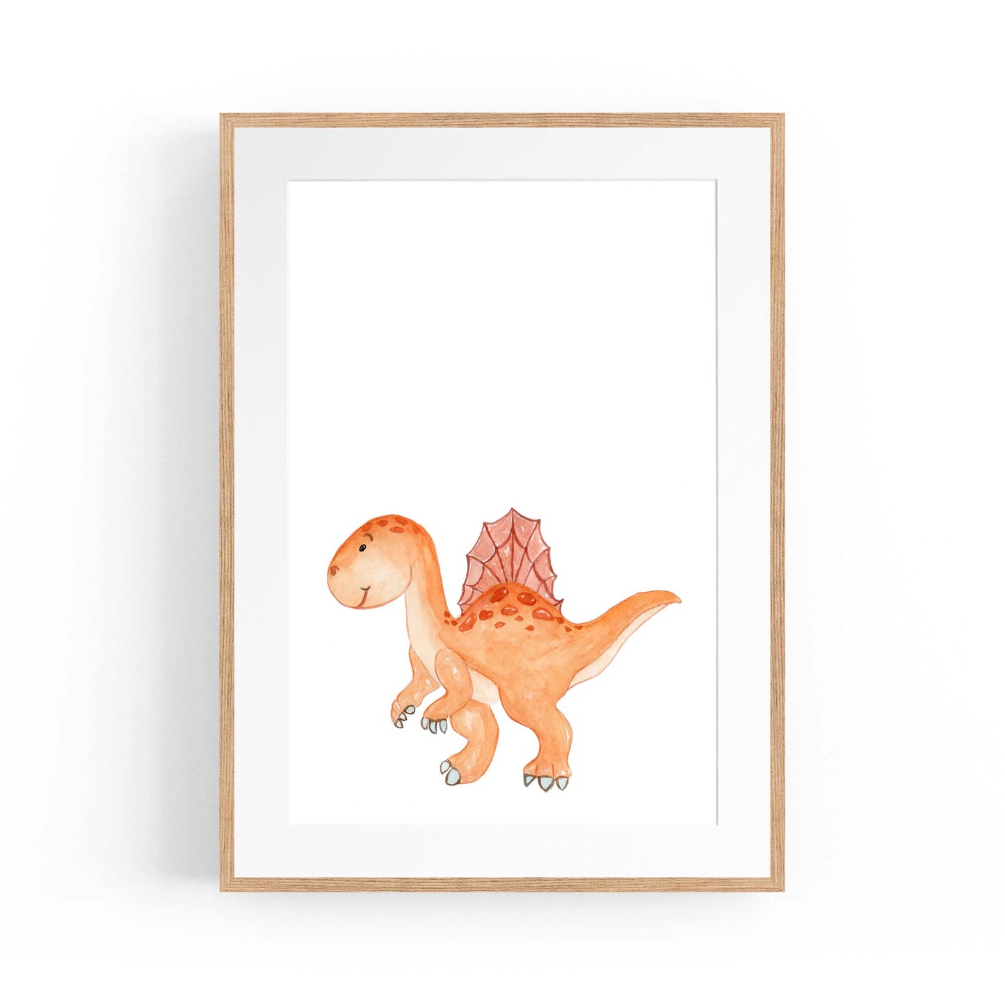 Cute Cartoon Dinosaur Boys Bedroom Wall Art #9 - The Affordable Art Company