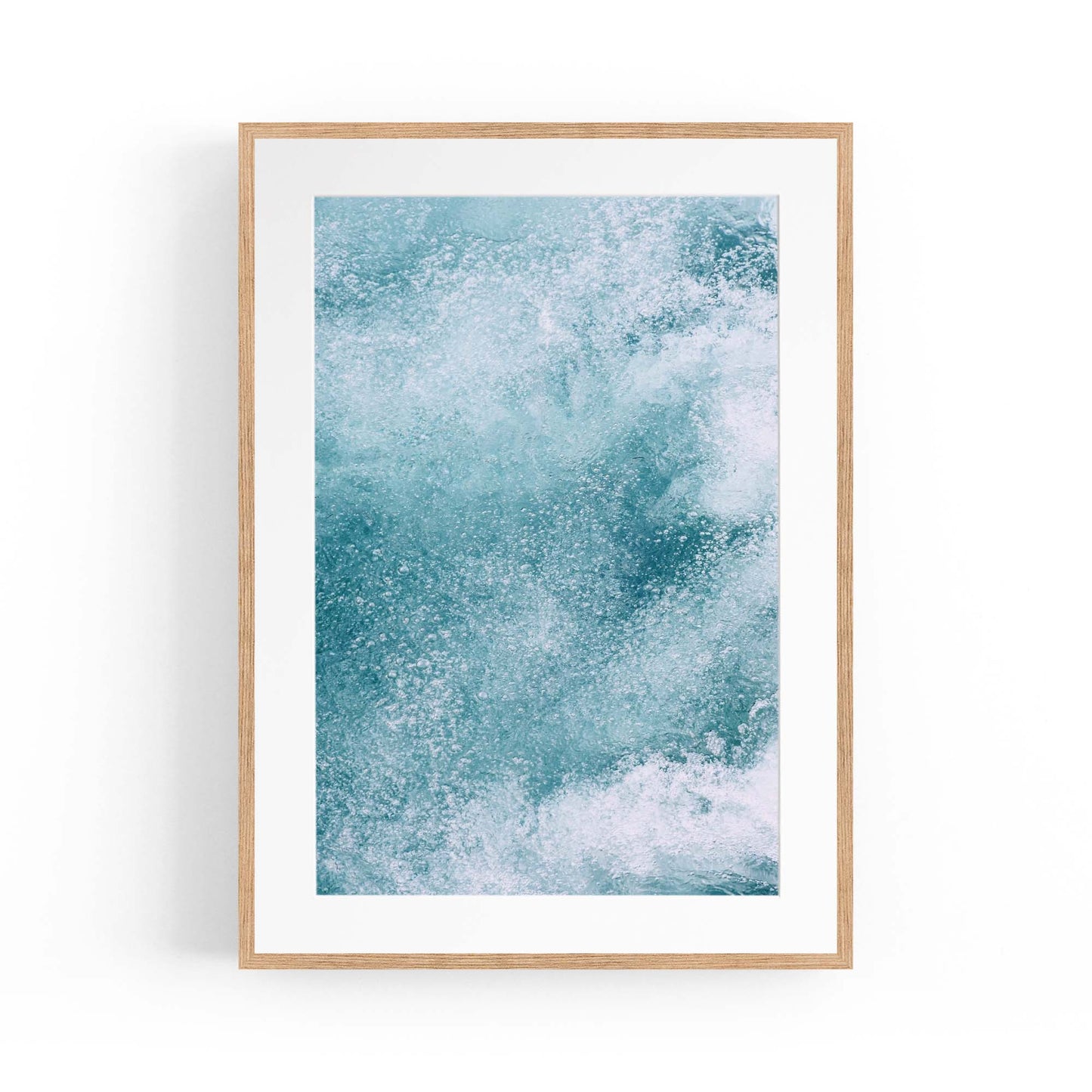 Crashing Waves Water Wall Art Print - The Affordable Art Company