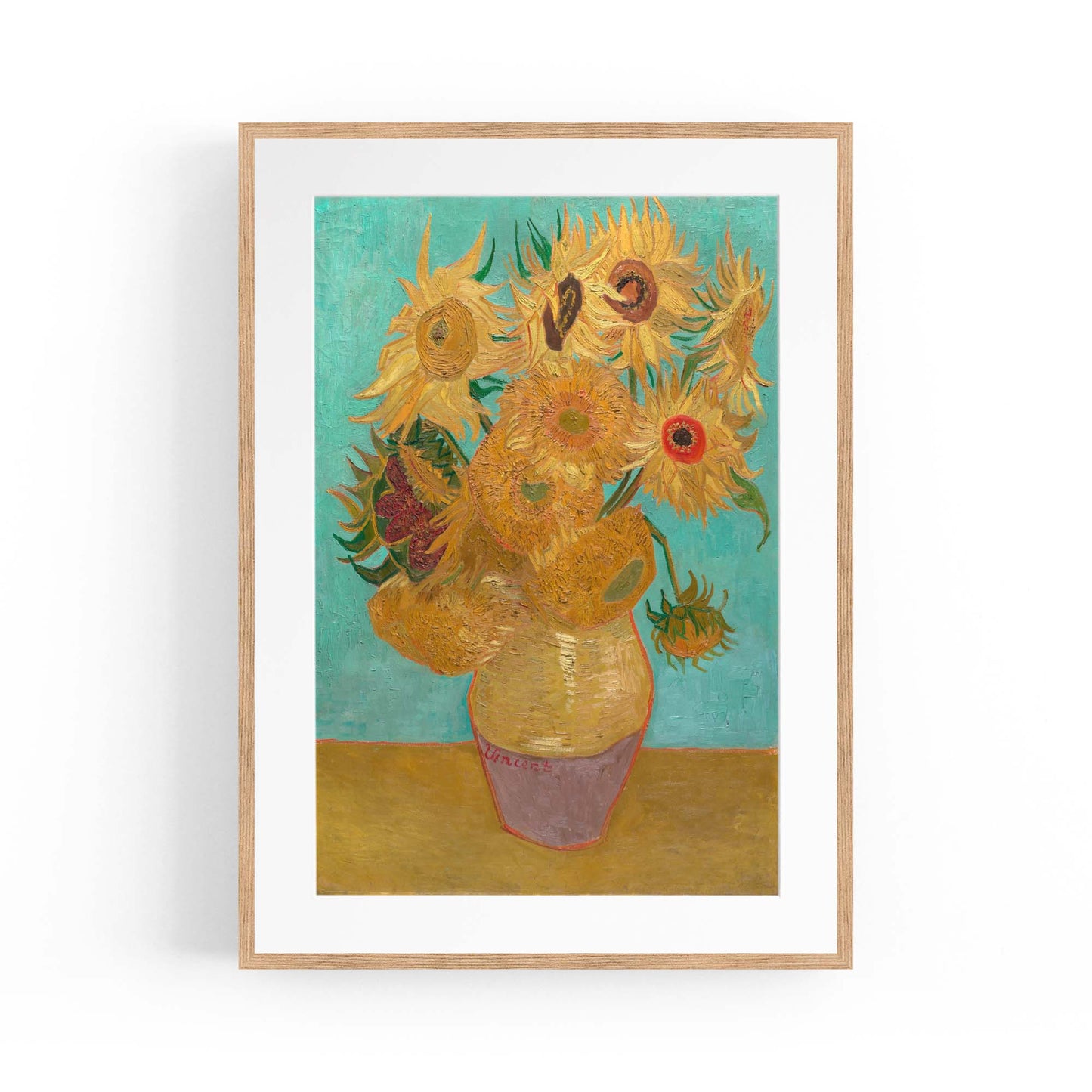 Sunflowers by Vincent Van Gogh Painting Wall Art - The Affordable Art Company