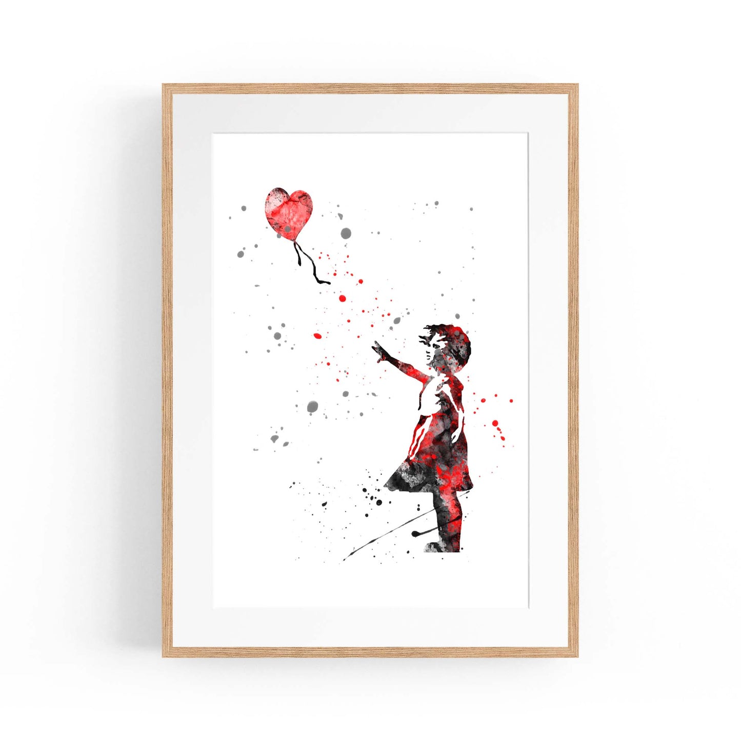Banksy "Hope" Graffiti Urban Painting Gift Wall Art - The Affordable Art Company