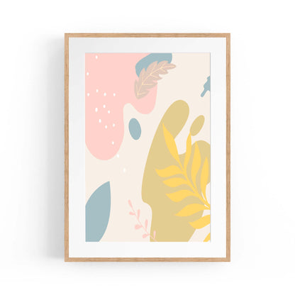 Calm Abstract Minimal Pastel Modern Wall Art #6 - The Affordable Art Company