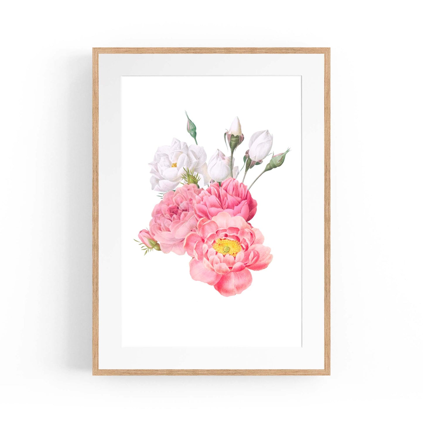 Botanical Flower Painting Floral Kitchen Wall Art #6 - The Affordable Art Company
