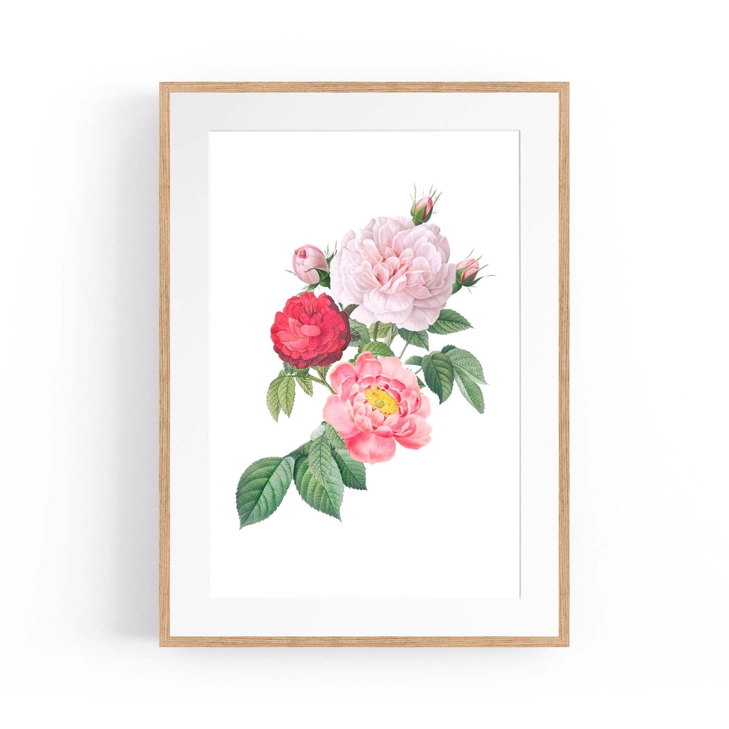 Botanical Flower Painting Floral Kitchen Wall Art #1 - The Affordable Art Company