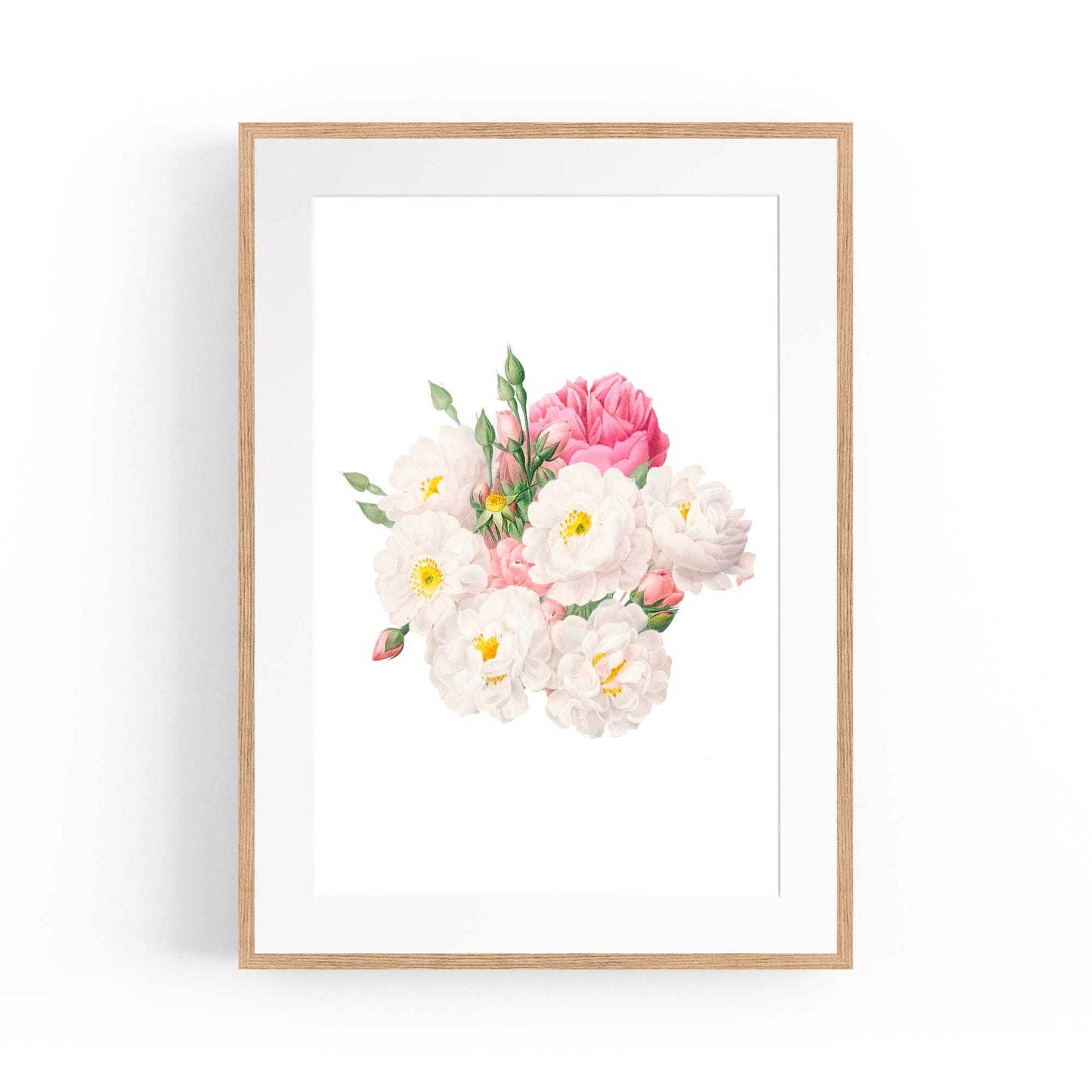 Botanical Flower Painting Floral Kitchen Wall Art #3 - The Affordable Art Company