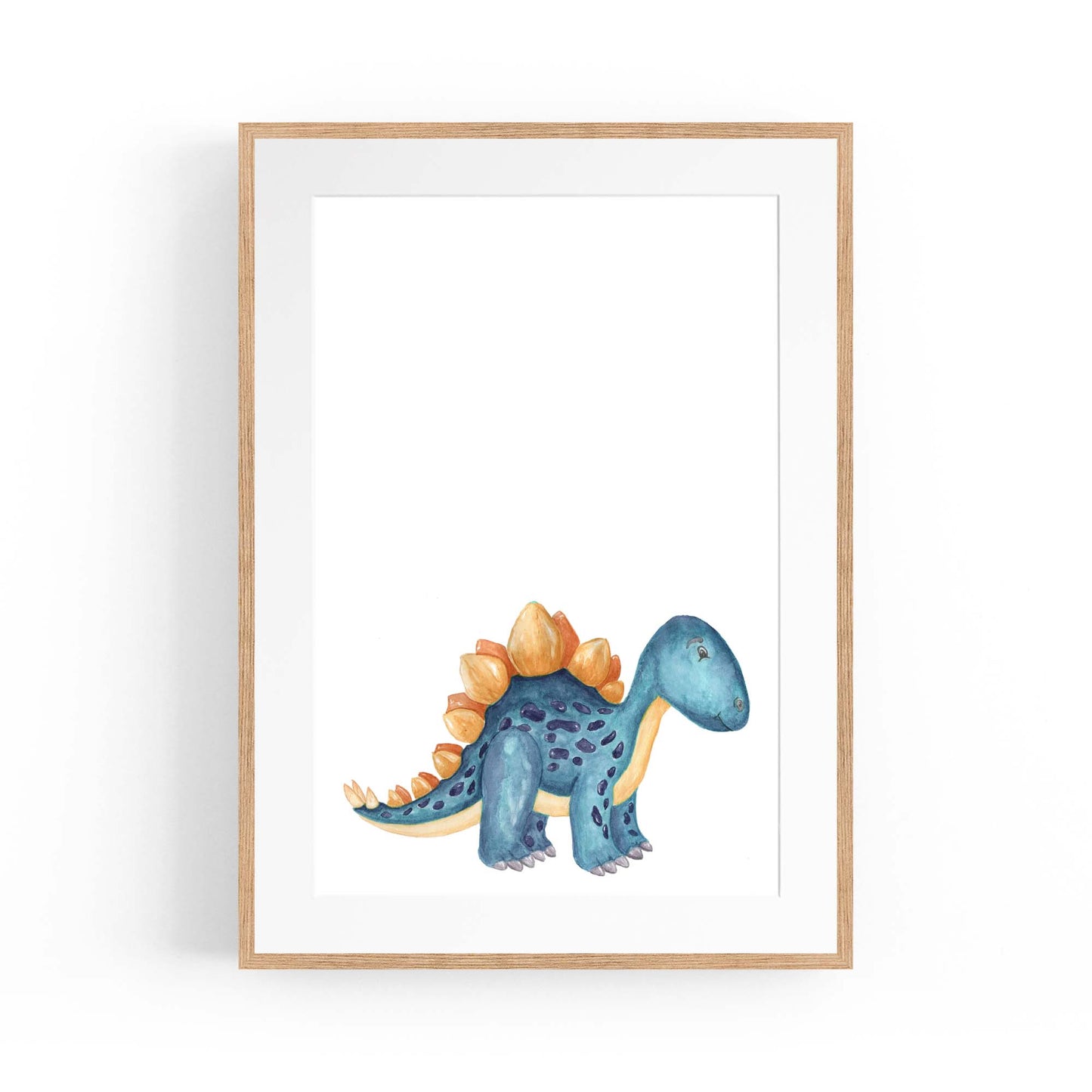 Cute Cartoon Dinosaur Boys Bedroom Wall Art #5 - The Affordable Art Company