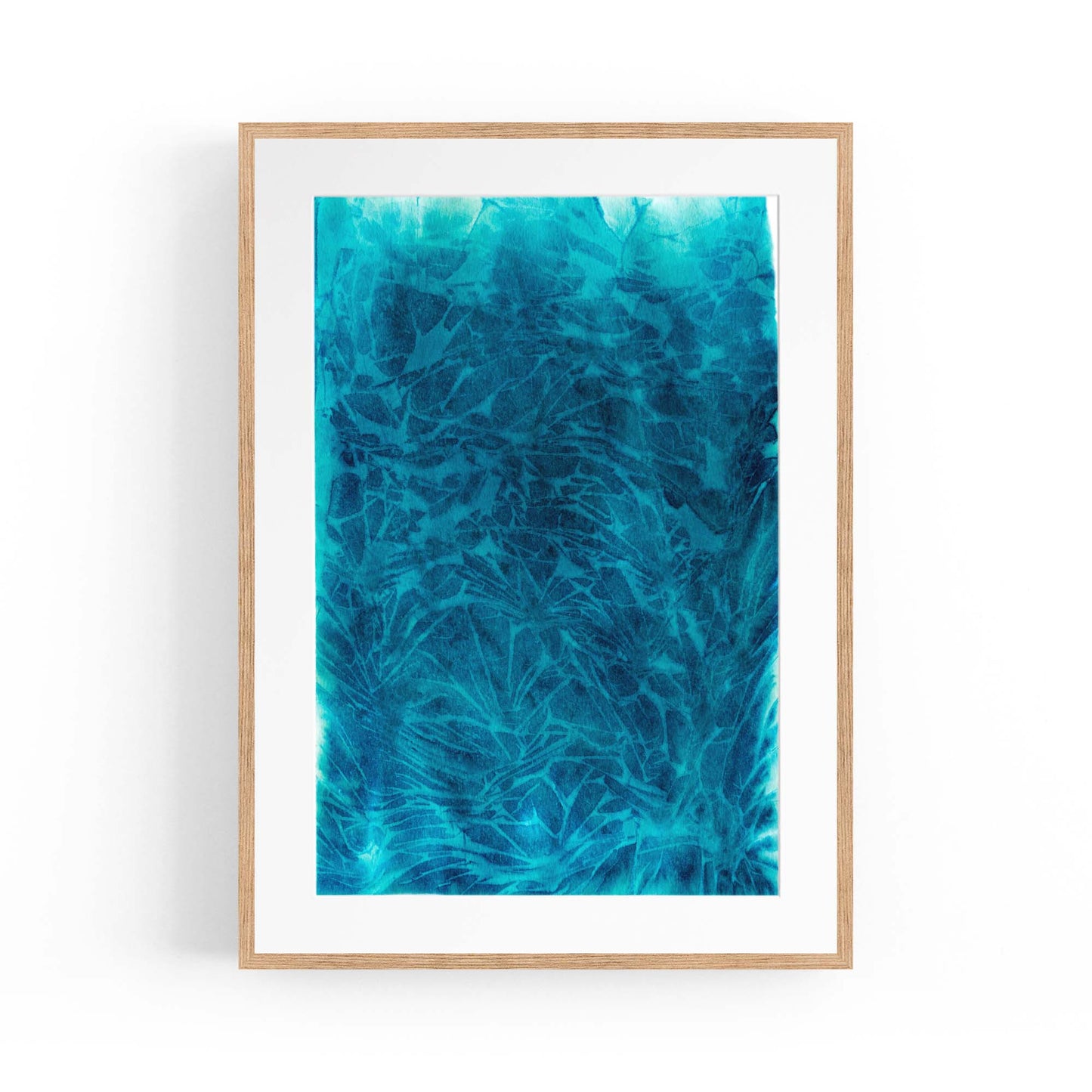 Minimal Blue Painting Abstract Modern Wall Art #19 - The Affordable Art Company