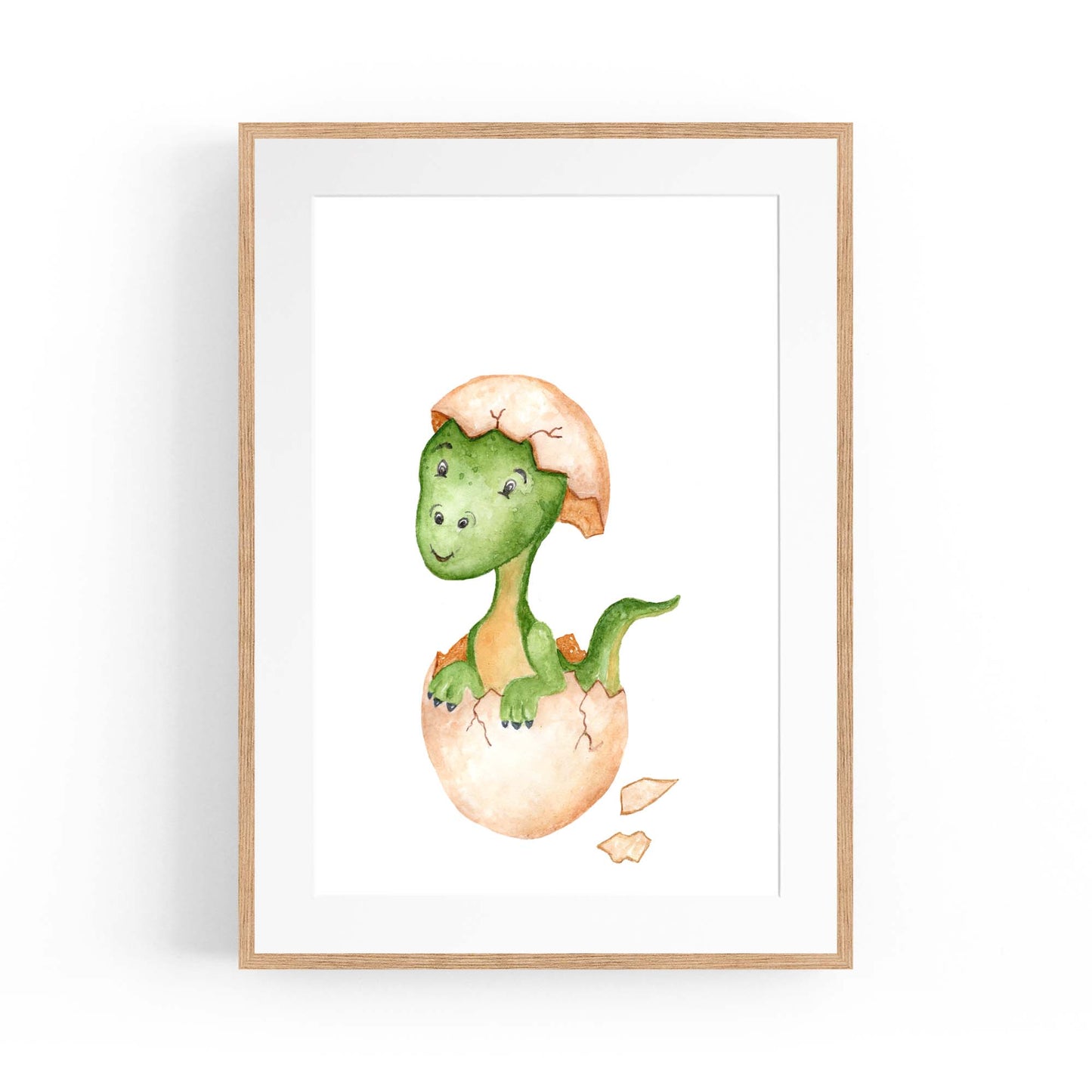 Cute Cartoon Dinosaur Boys Bedroom Wall Art #10 - The Affordable Art Company