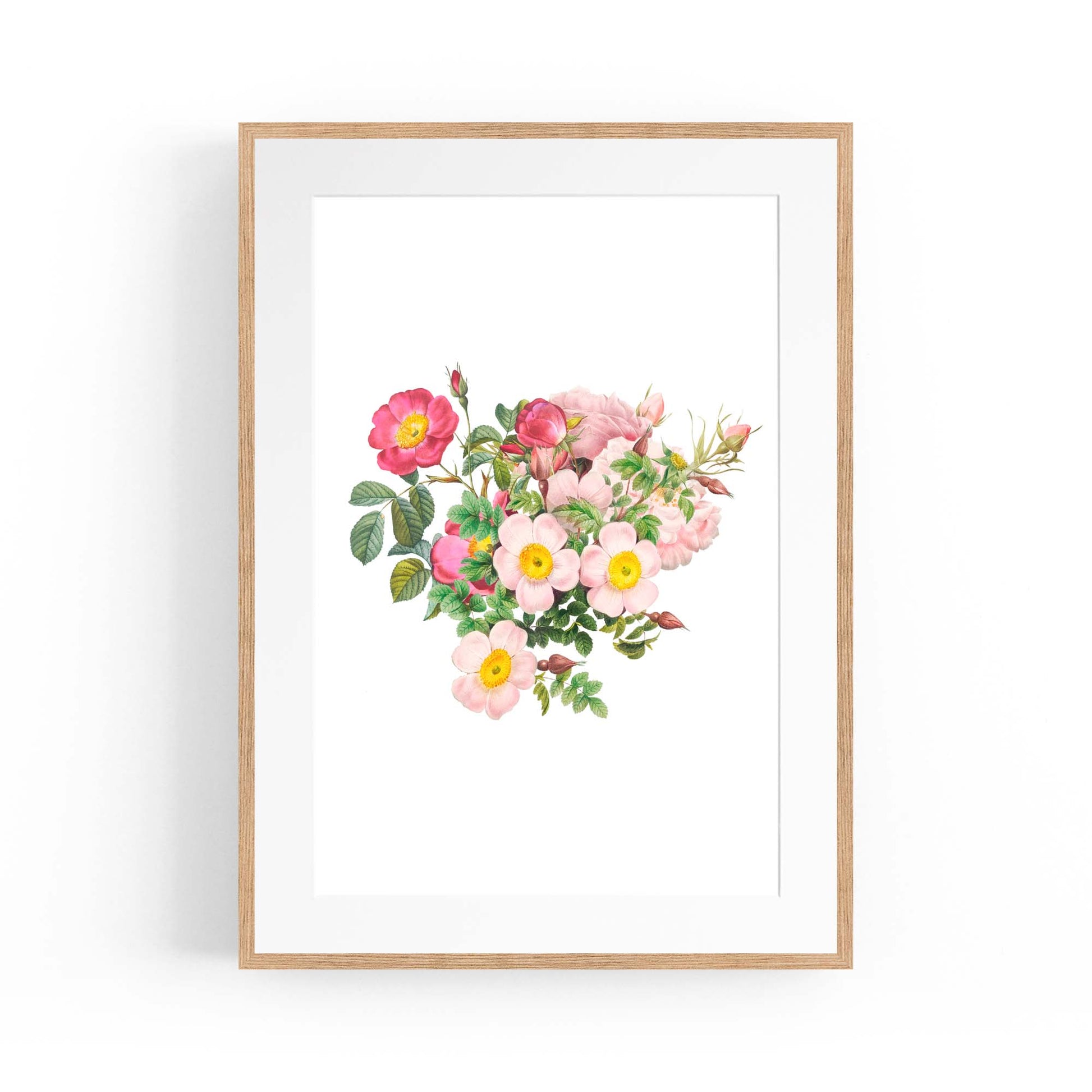 Botanical Flower Painting Floral Kitchen Wall Art #4 - The Affordable Art Company