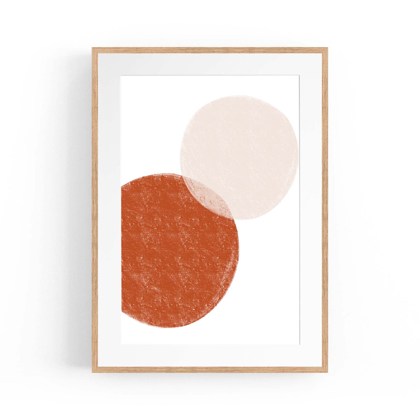 Modern Abstract Shape Minimal Retro Wall Art #5 - The Affordable Art Company