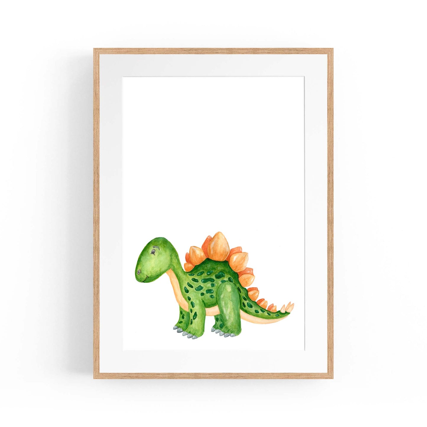 Cute Cartoon Dinosaur Boys Bedroom Wall Art #13 - The Affordable Art Company