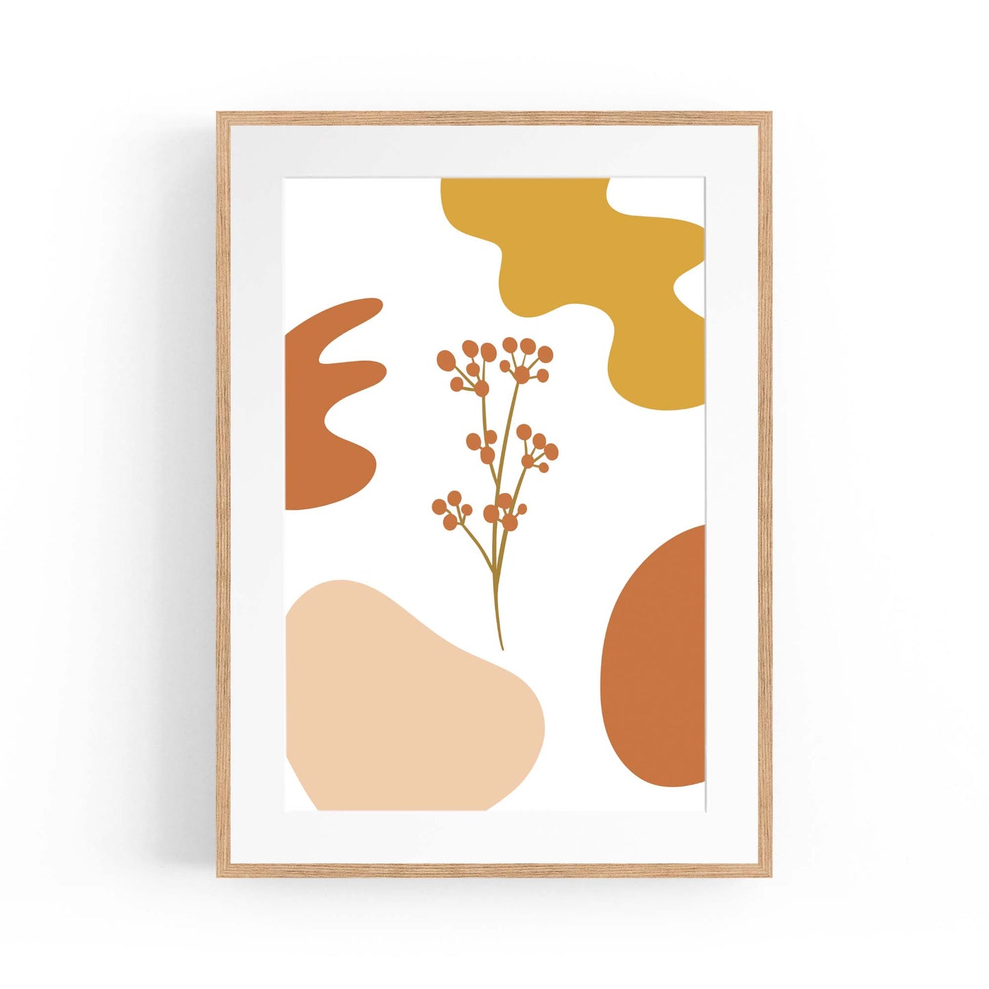 Minimal Berries Abstract Kitchen Wall Art - The Affordable Art Company