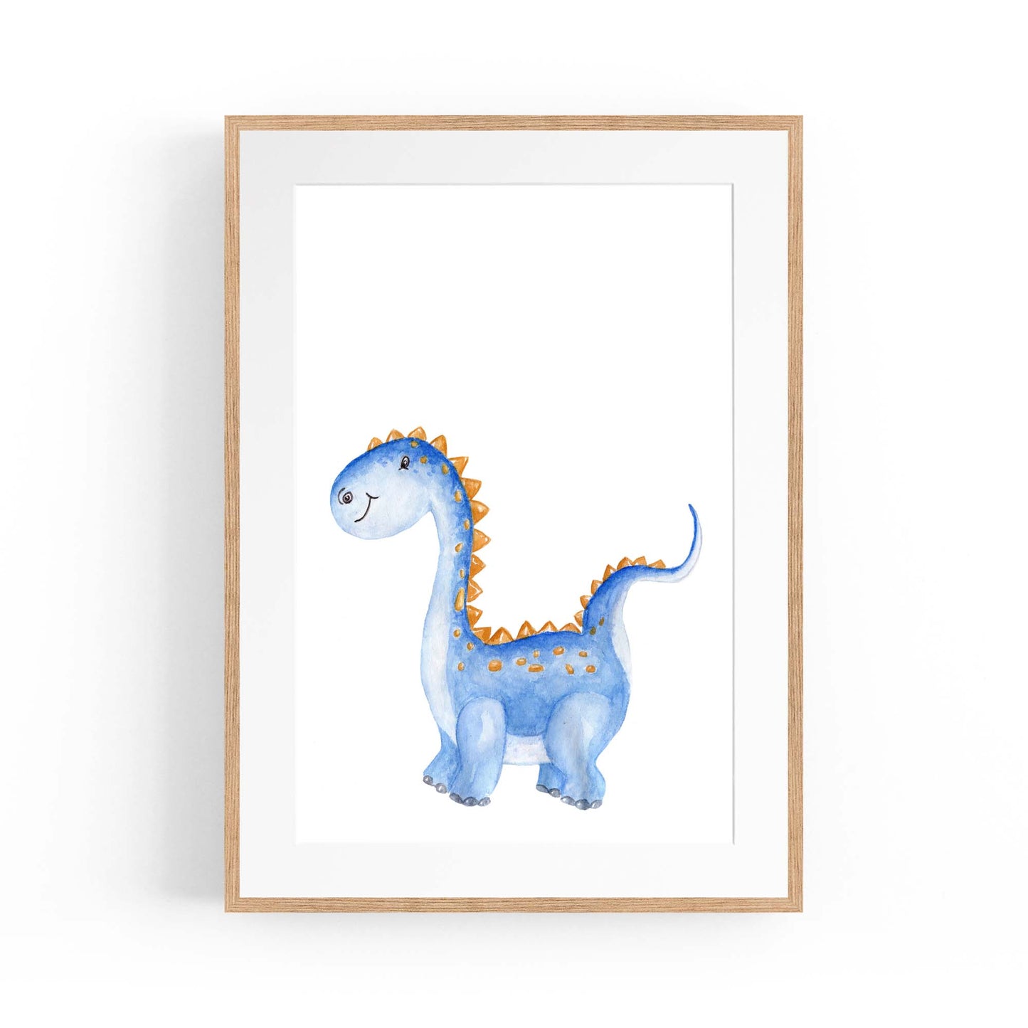 Cute Cartoon Dinosaur Boys Bedroom Wall Art #12 - The Affordable Art Company
